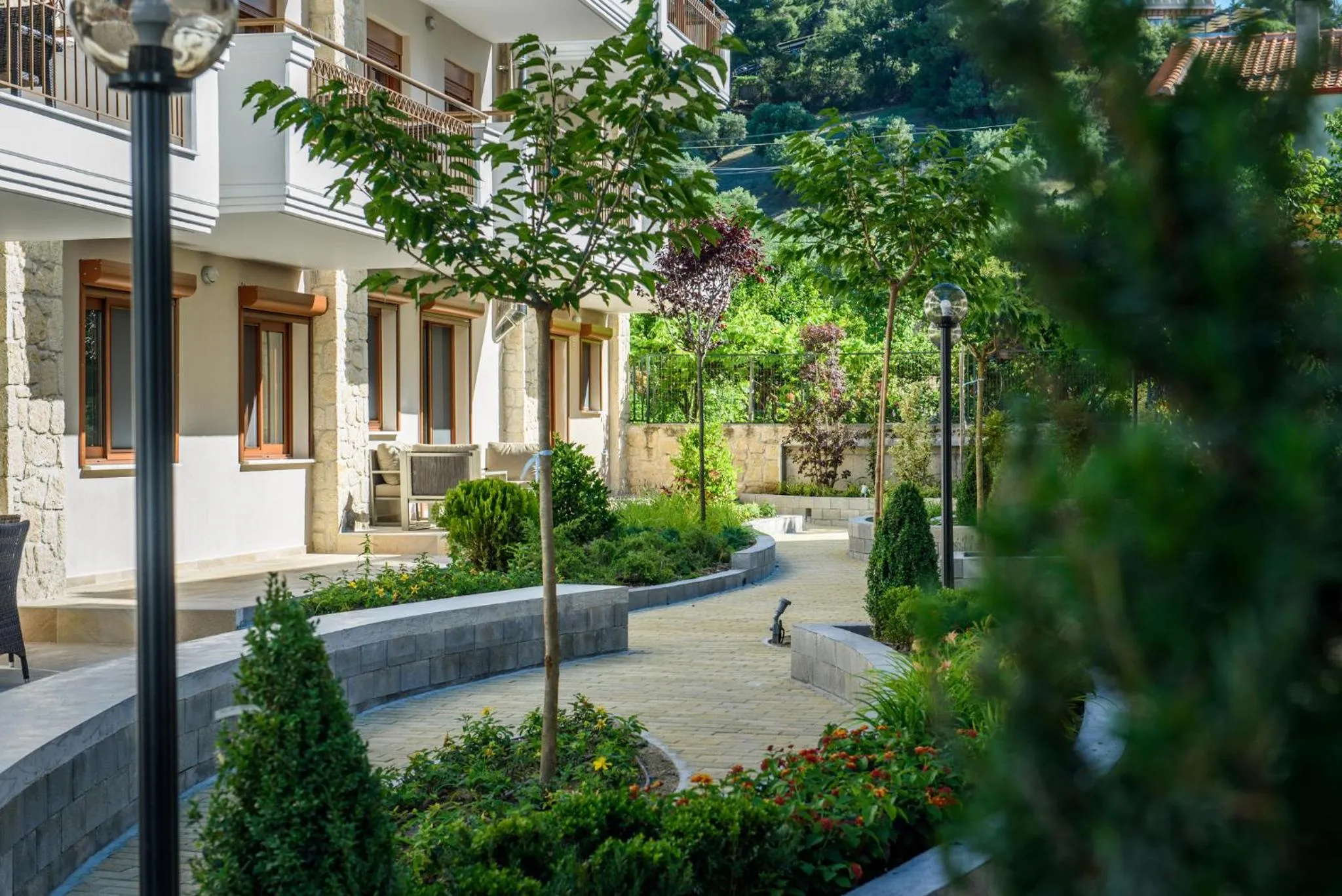 Property building in Apanemia by Flegra Hotels