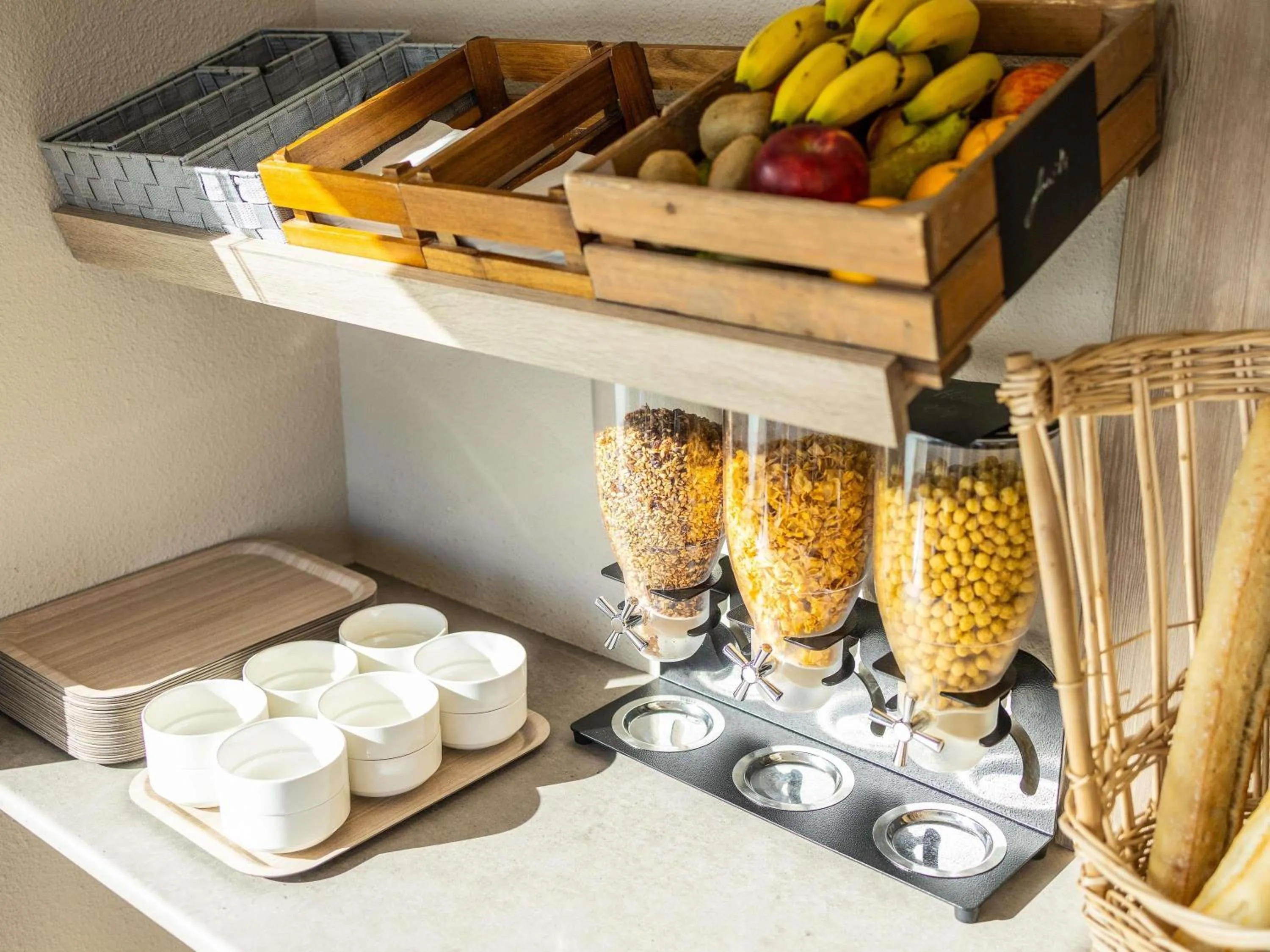 Breakfast in ibis Budget Charleroi Airport