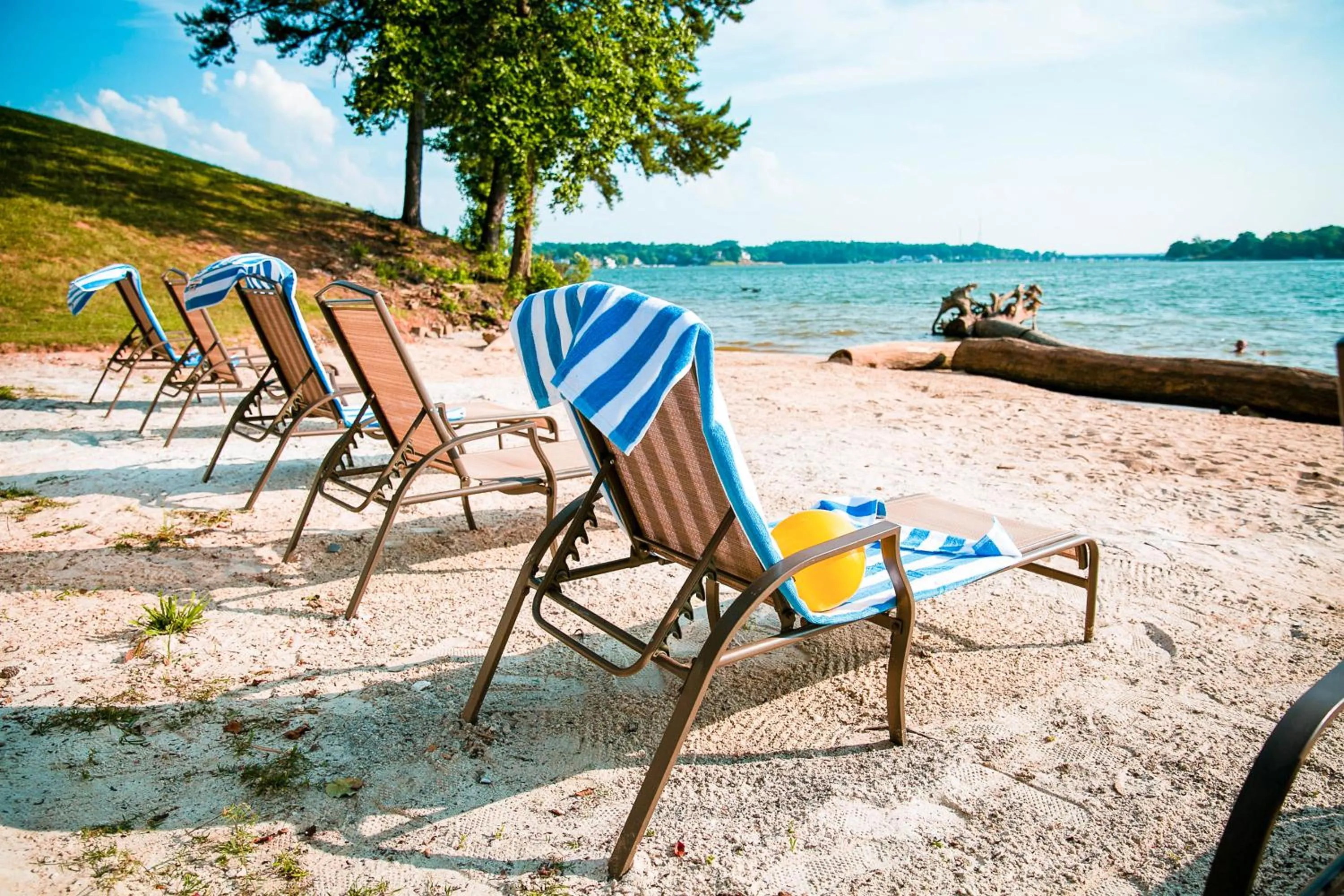 Beach in Long Cove Resort and Marina