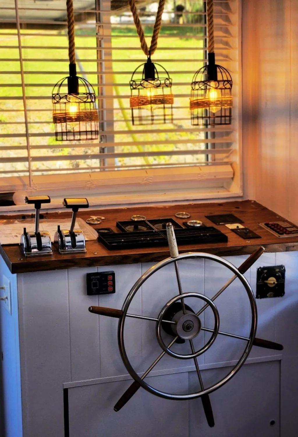 Decorative detail in Long Cove Resort and Marina