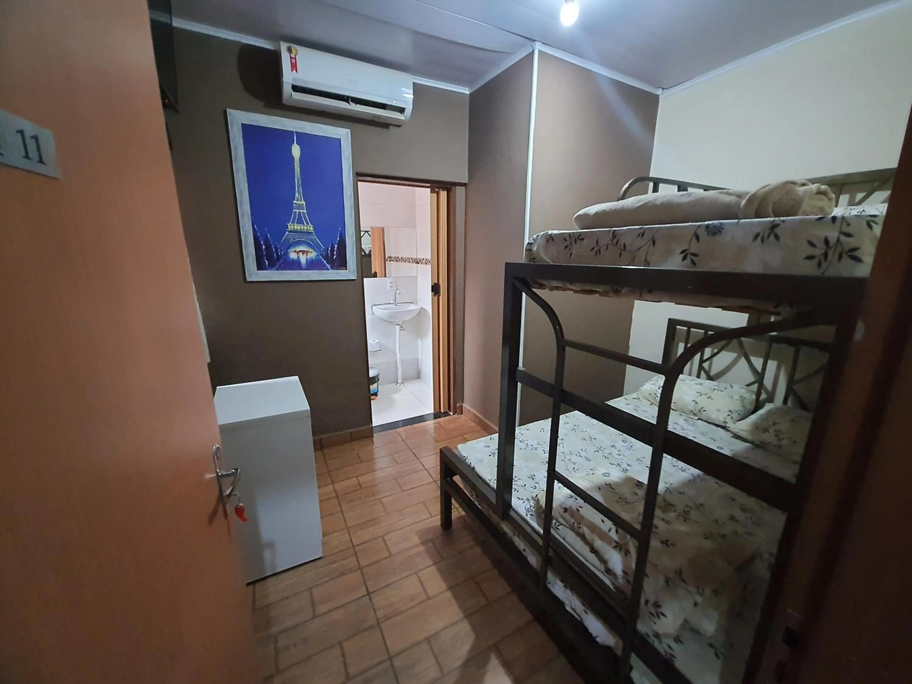 Bed in Pousada Pimenta Olimpia