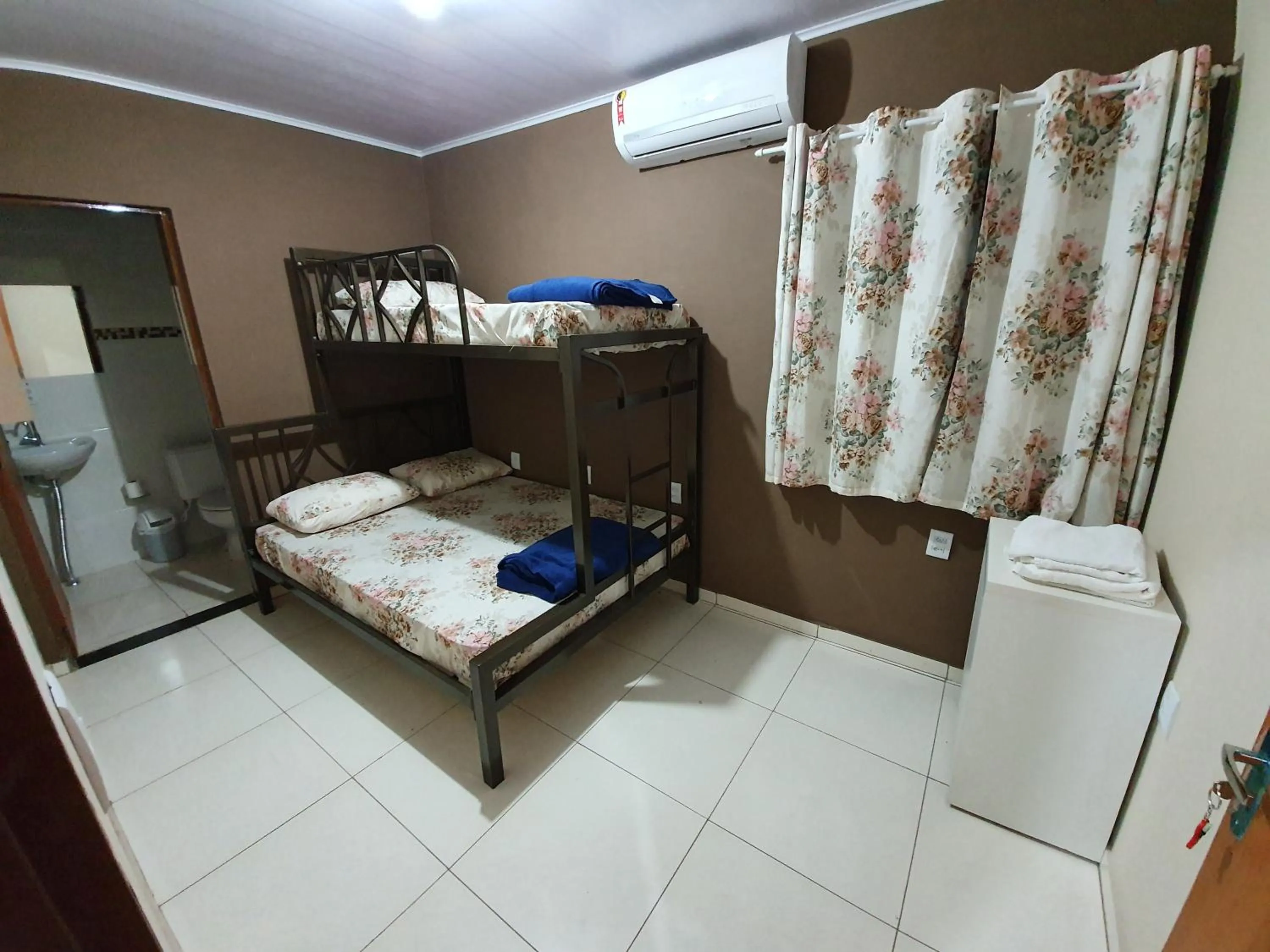 Bed in Pousada Pimenta Olimpia