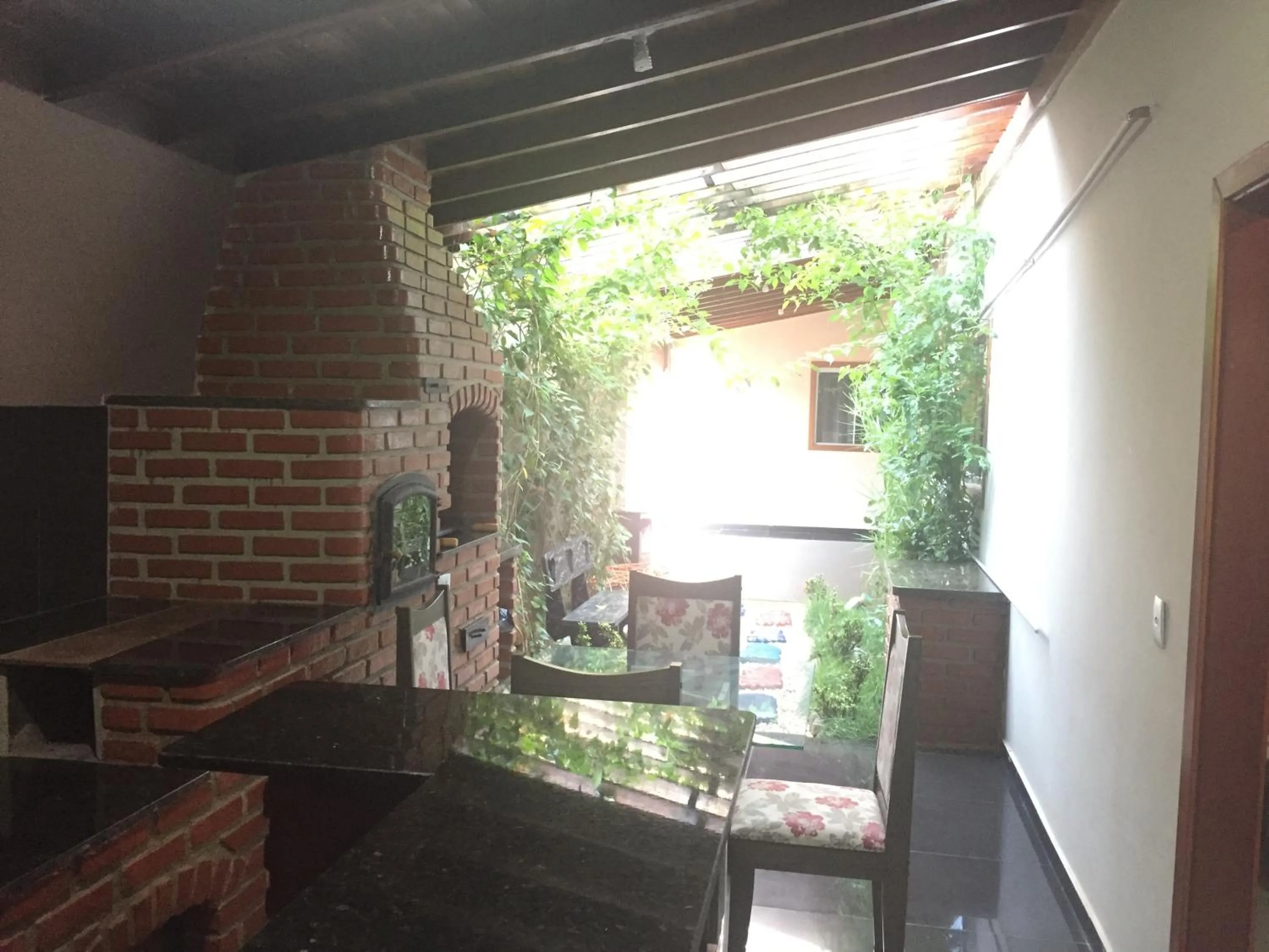 BBQ facilities in Pousada Pimenta Olimpia