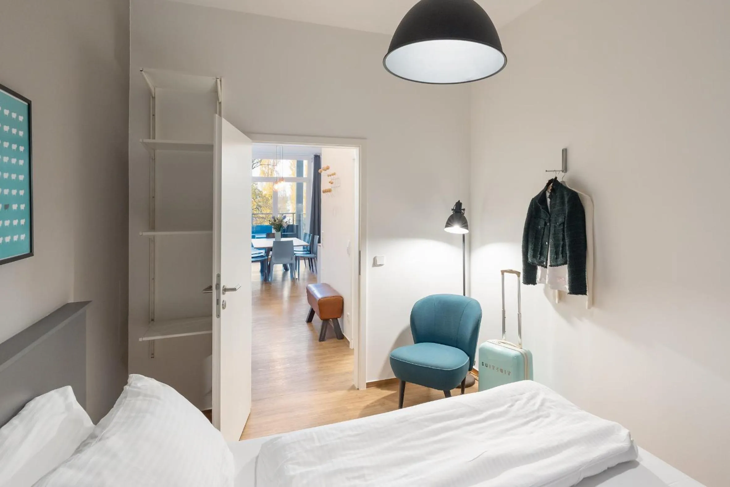 Bedroom, Bed in BENSIMON apartments Mitte - Moabit