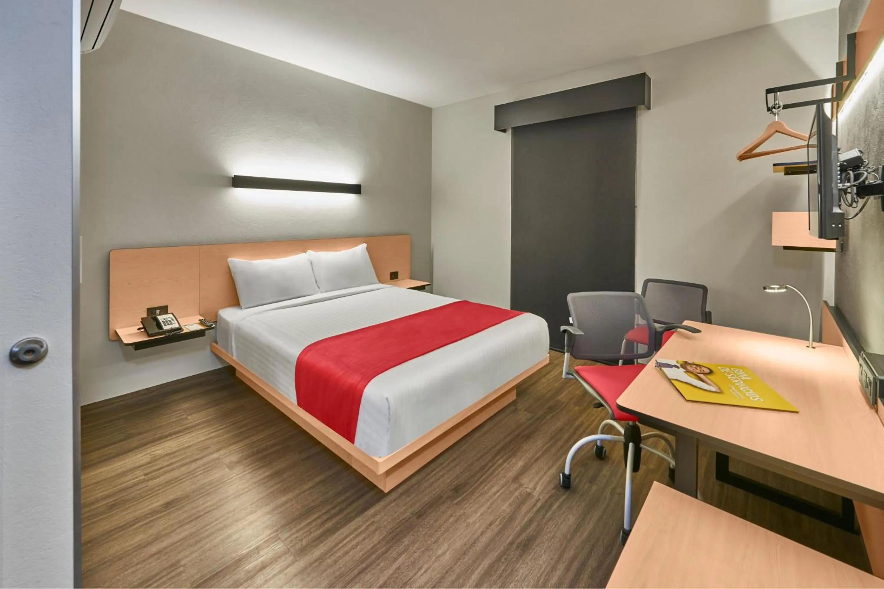 Bedroom, Bed in City Express by Marriott Celaya Galerias