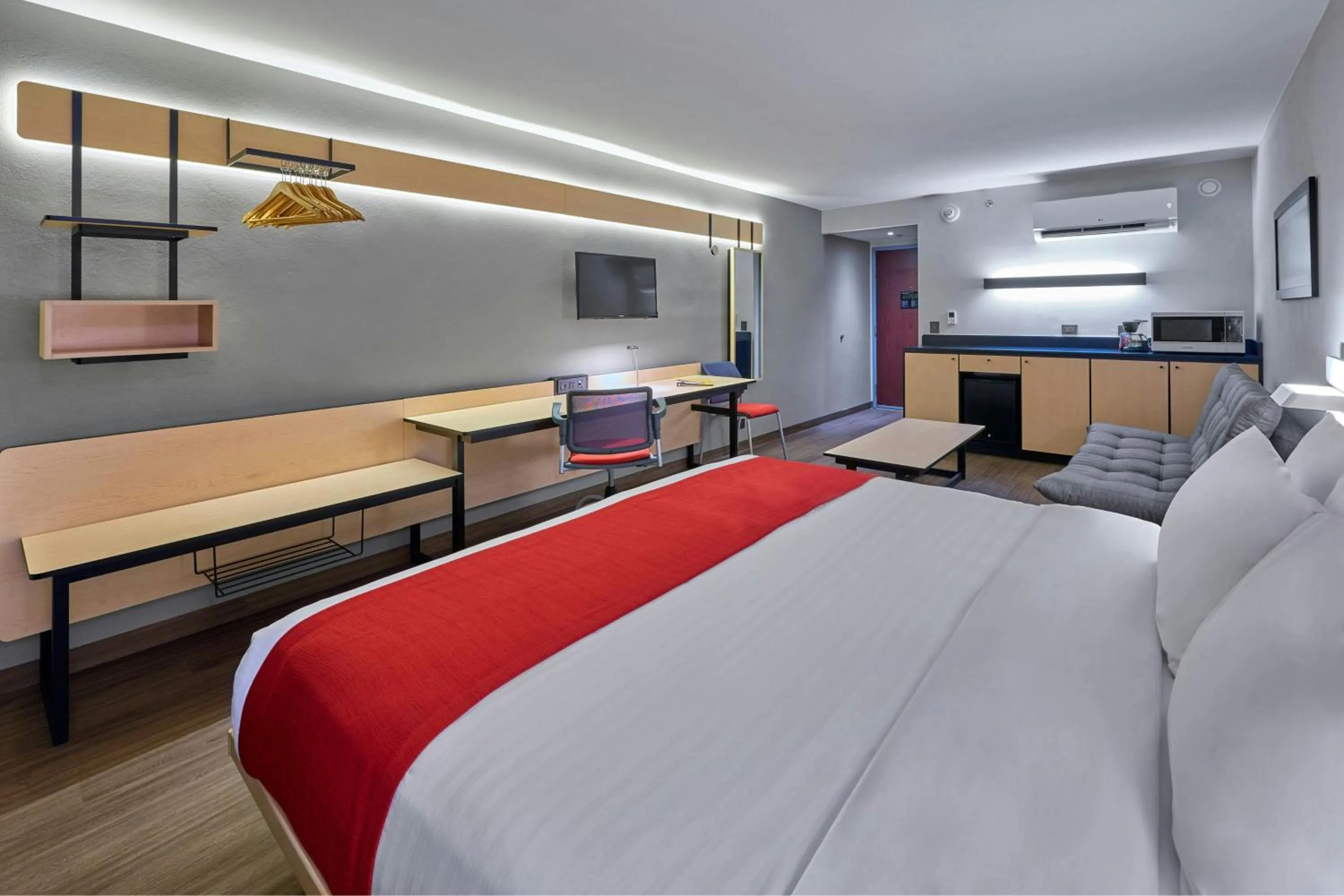 Bedroom, Bed in City Express by Marriott Celaya Galerias