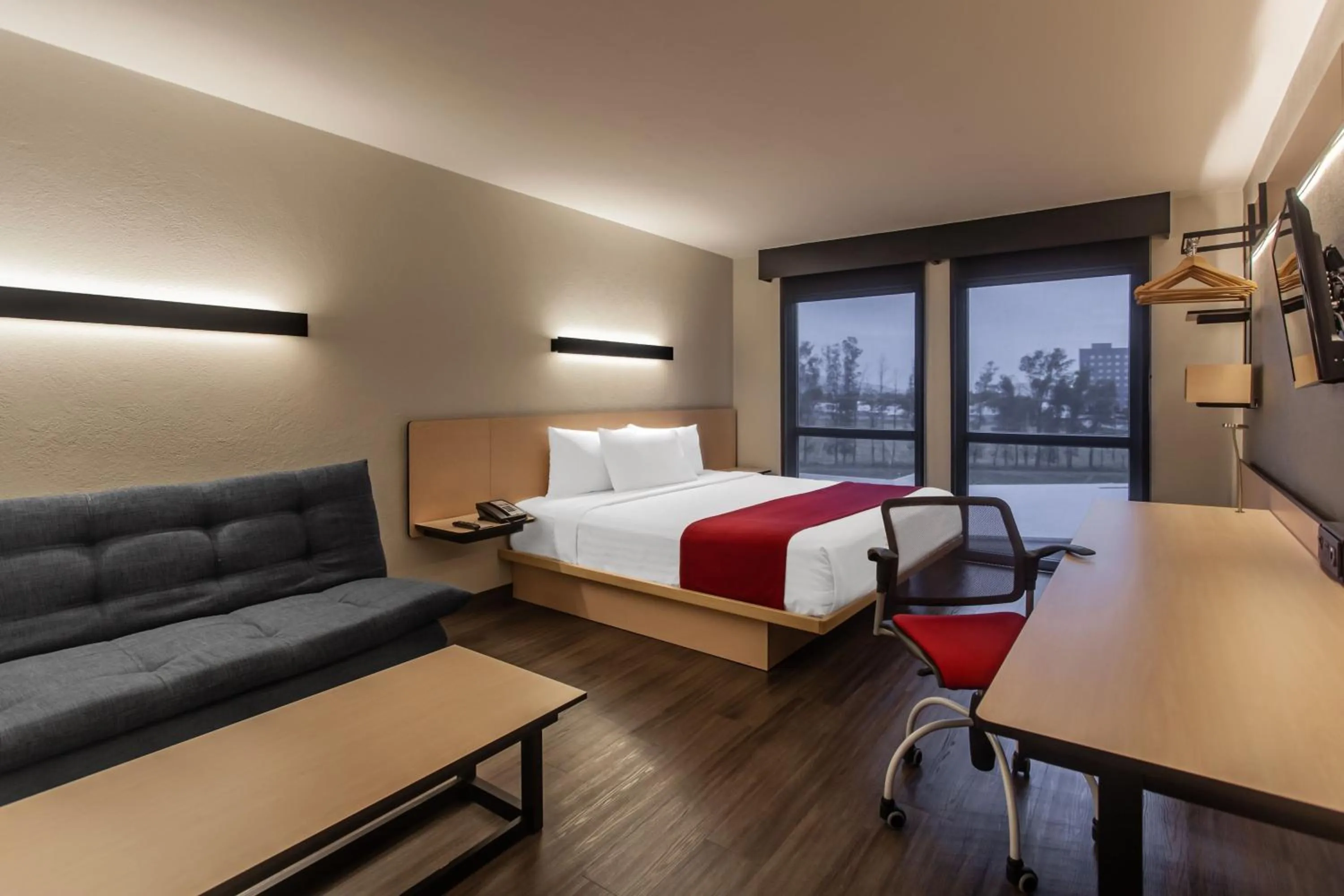 Bedroom, Bed in City Express by Marriott Celaya Galerias