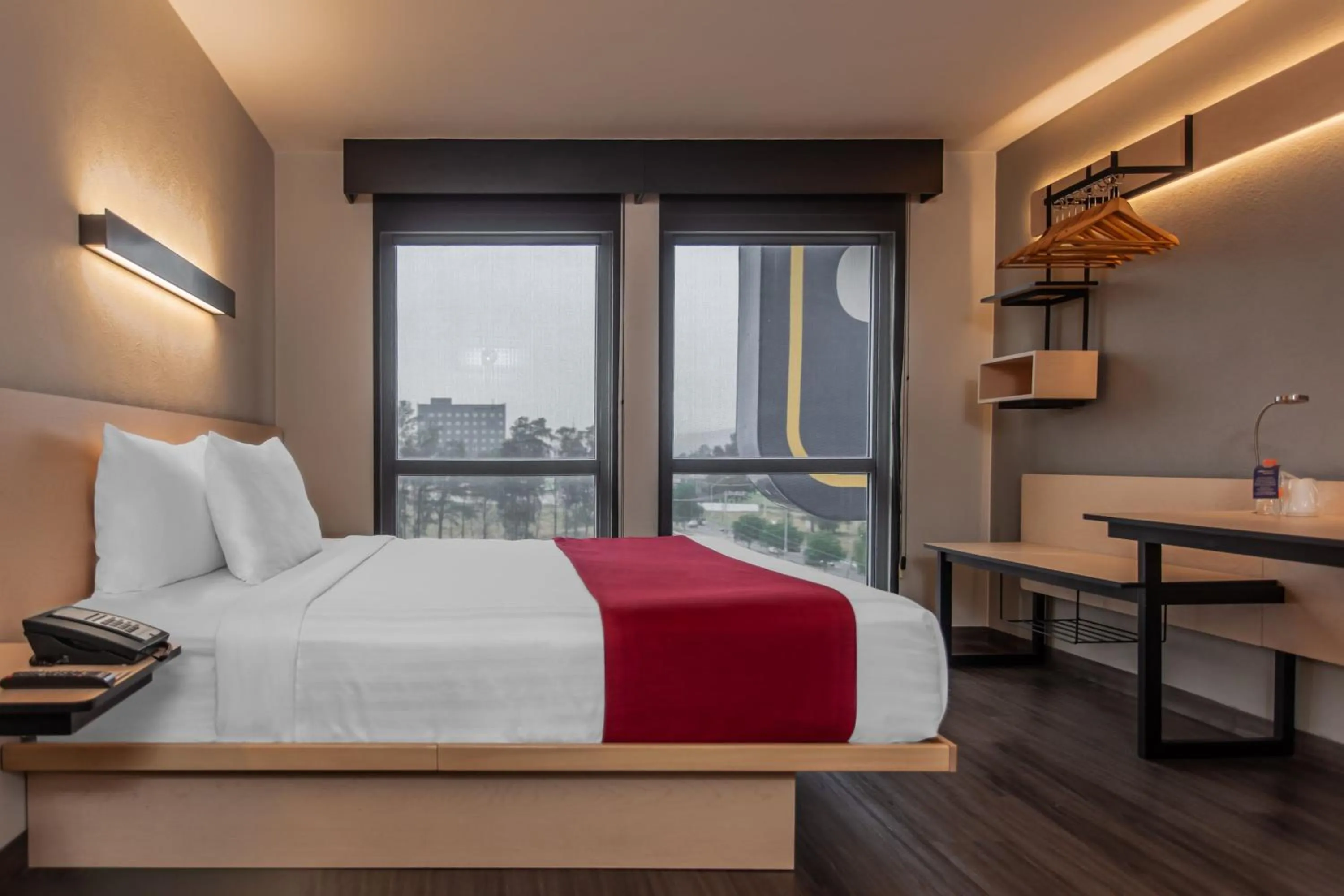 Bedroom, Bed in City Express by Marriott Celaya Galerias