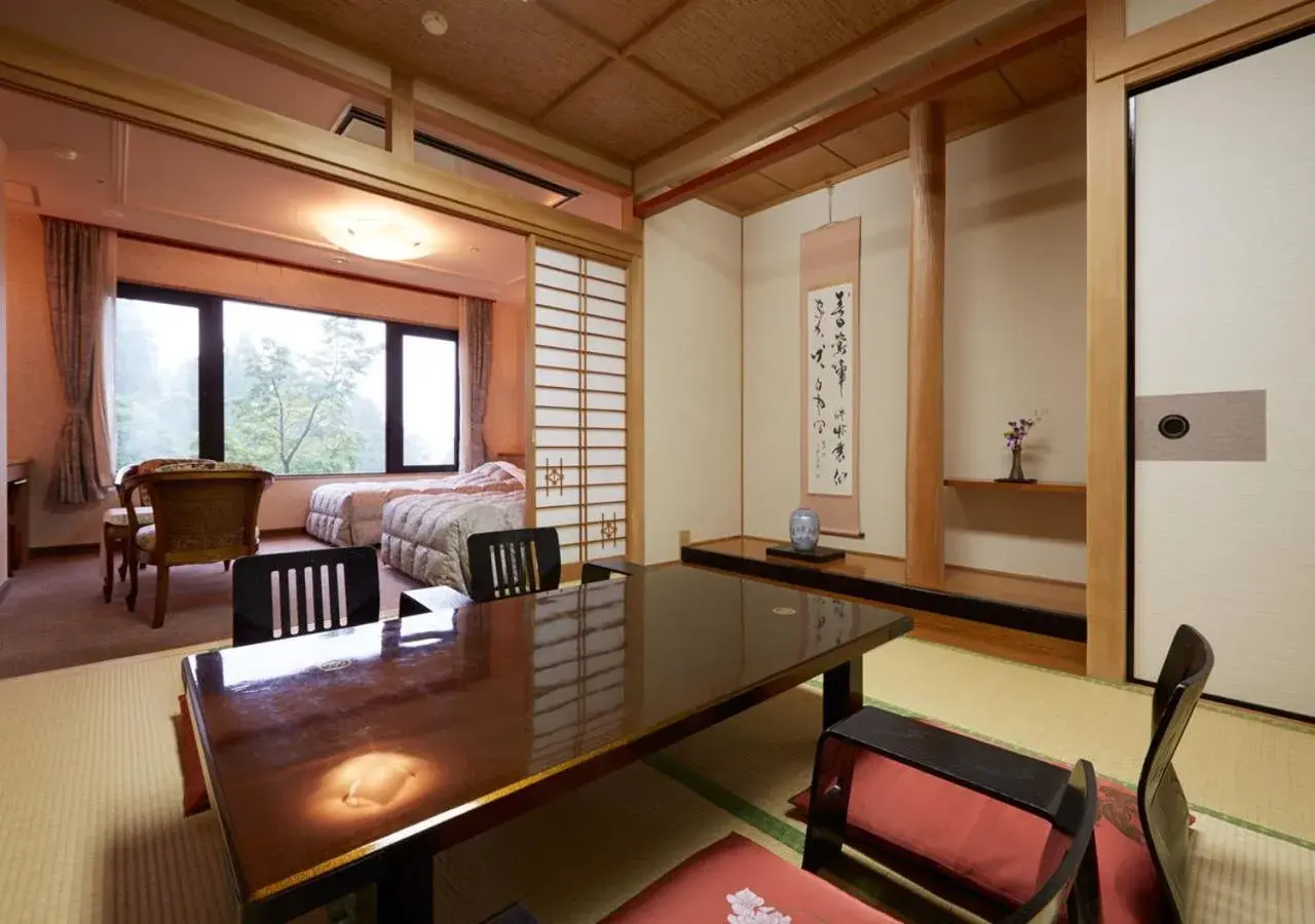 Family Room with Tatami Area - Non-Smoking in Kirishima Hotel Family Room with Tatami Area - Non-Smoking in Kirishima Hotel