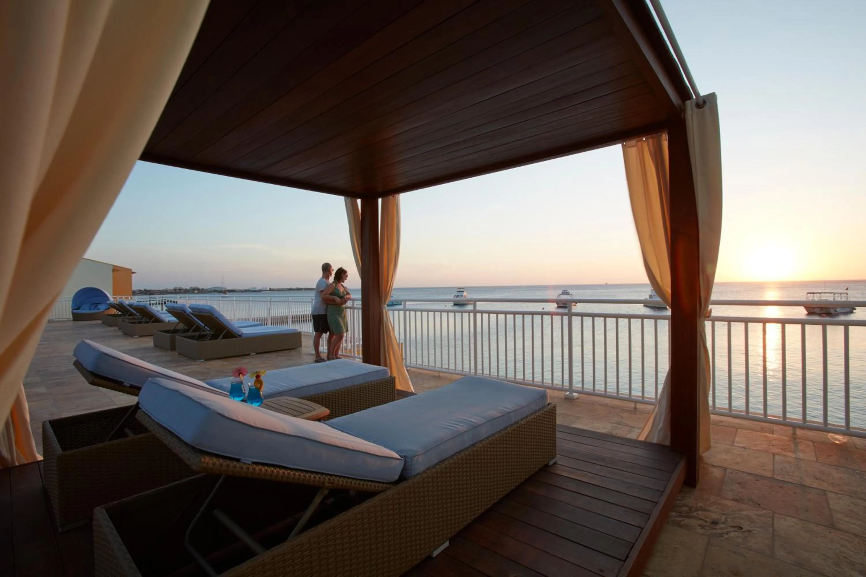 Sea view in Divi Flamingo Beach Resort