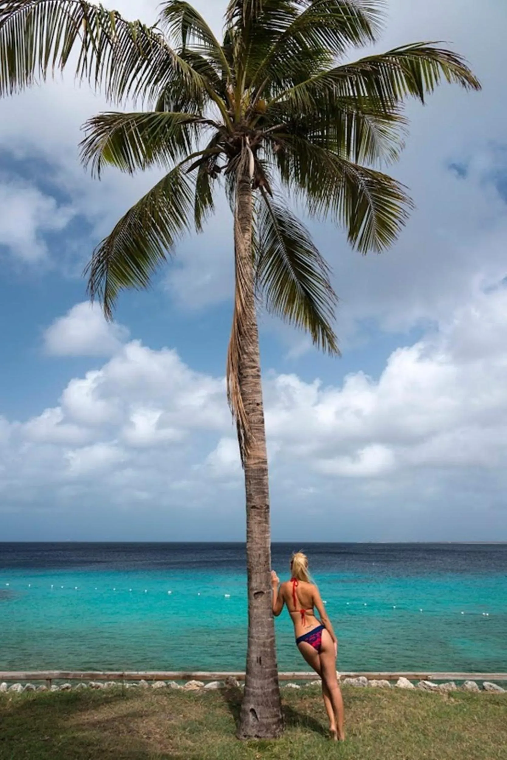 People in Divi Flamingo Beach Resort