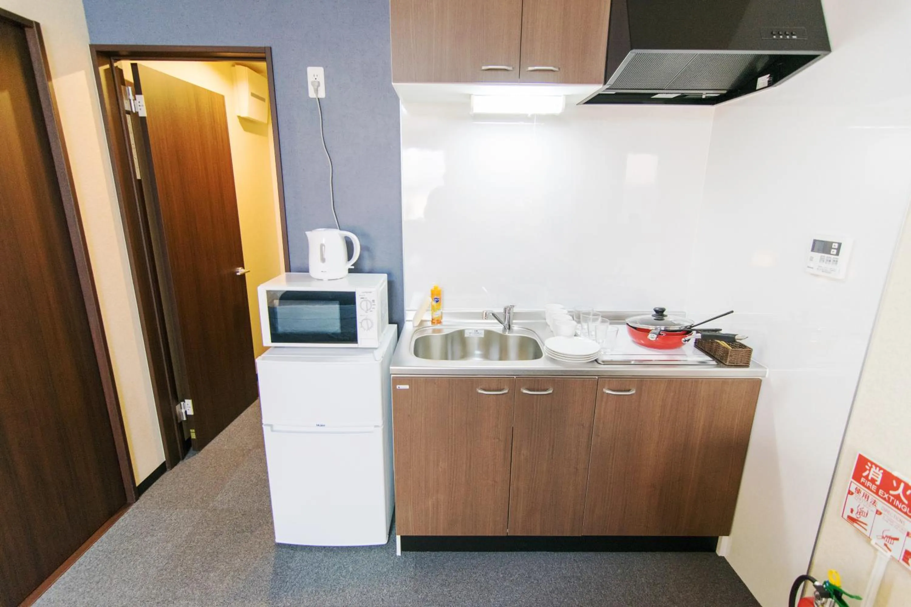 Kitchen or kitchenette in Stay SAKURA Kyoto Toji South II