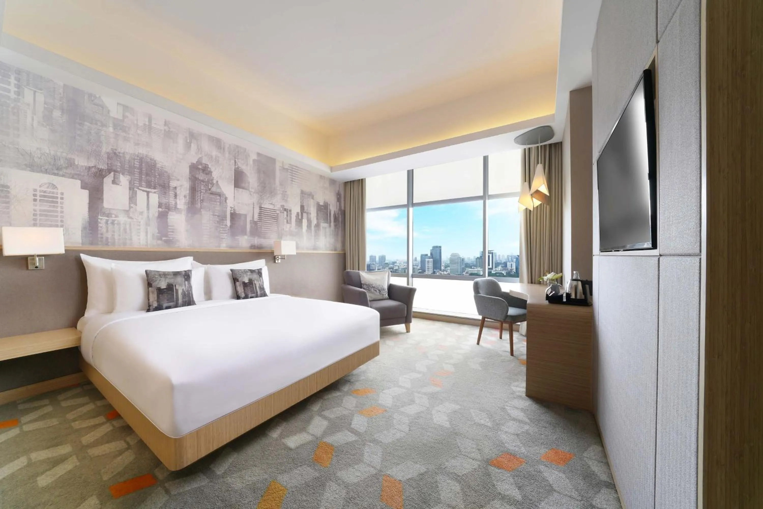 Bedroom, Bed in Vertu Harmoni Jakarta