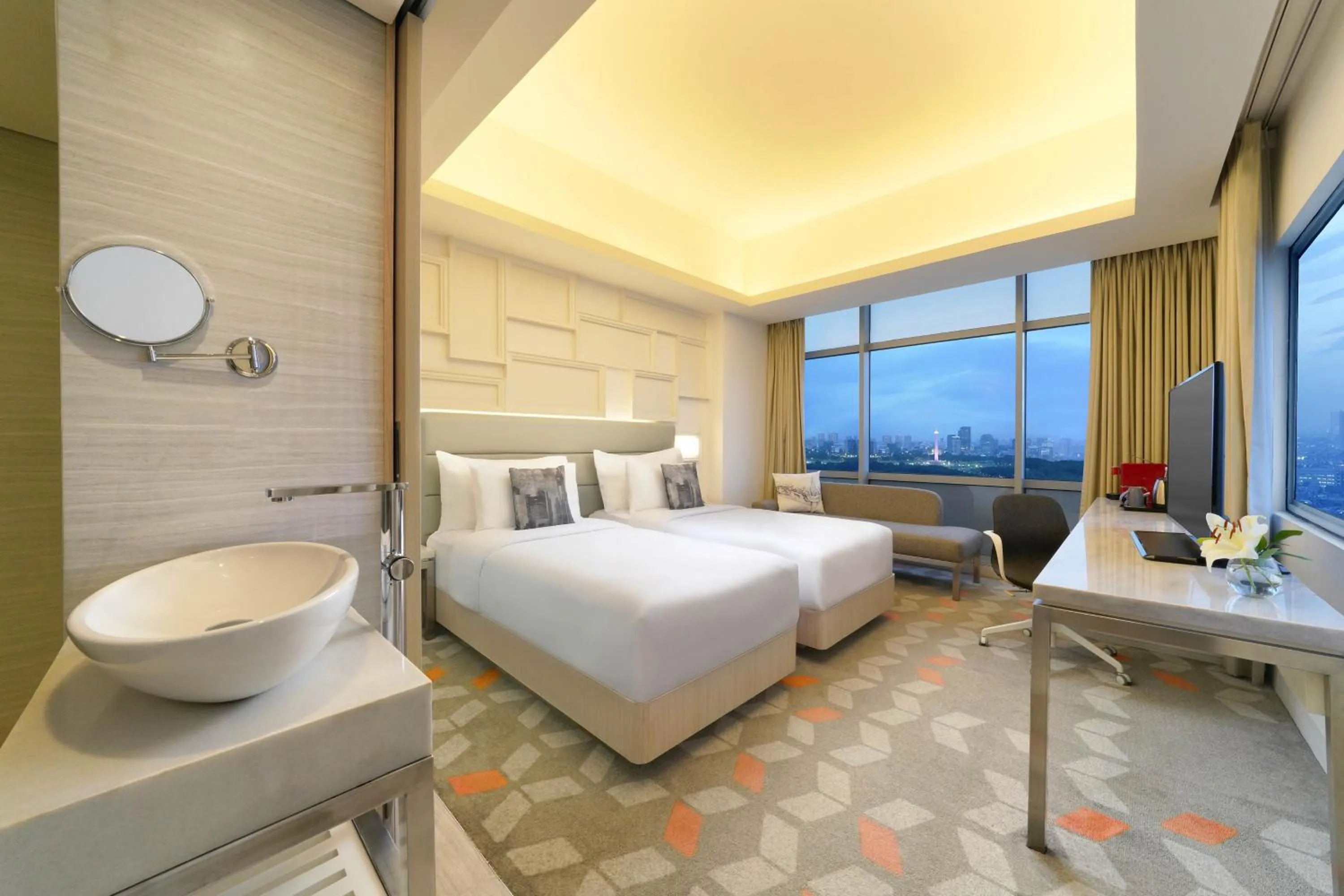 Bedroom, Bed in Vertu Harmoni Jakarta