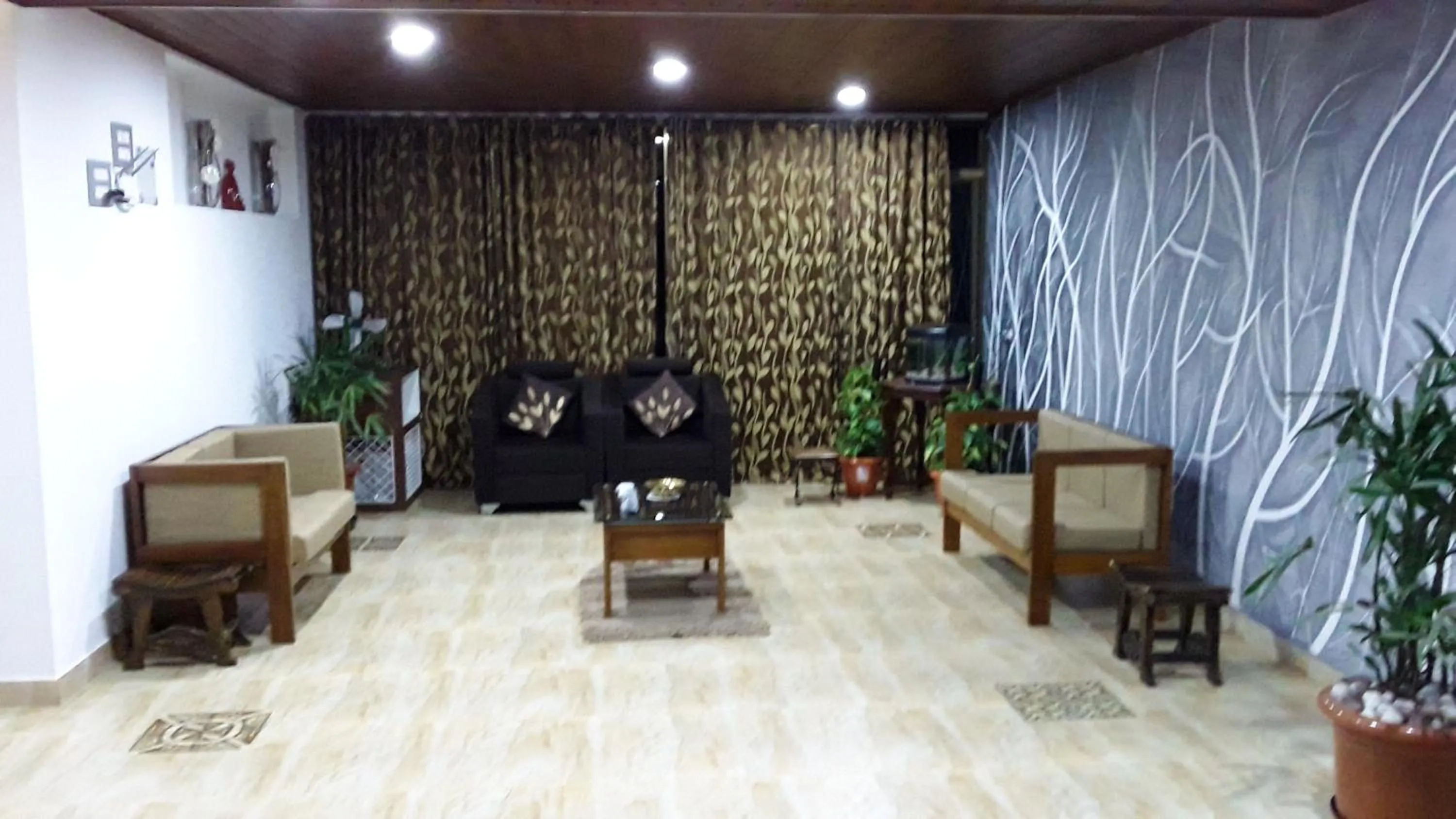 Seating area in Hotel Mudra Midtown