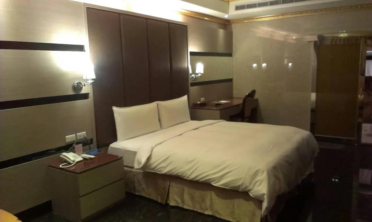 Bed in Gold Sand Hotel