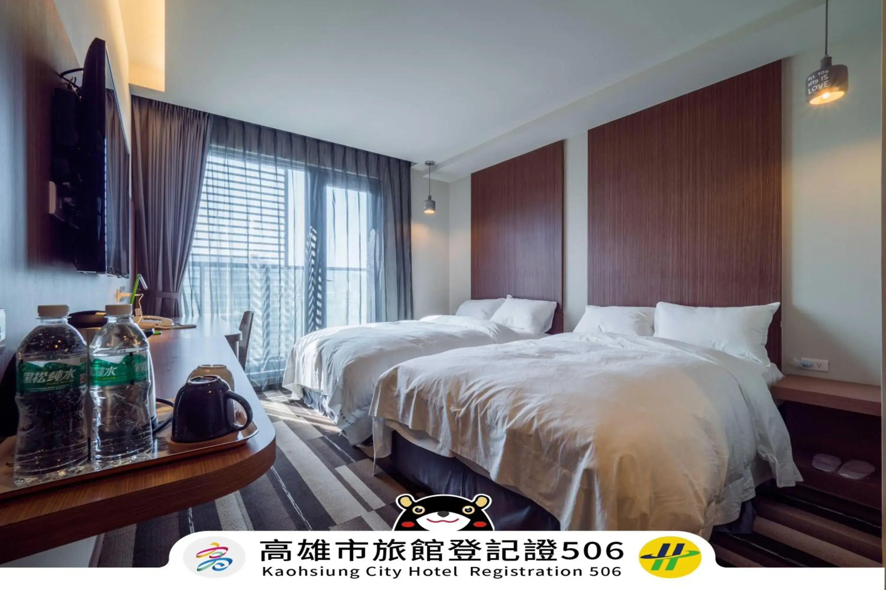 Twin Suite in Watermark Hotel Kaohsiung Main Station Twin Suite in Watermark Hotel Kaohsiung Main Station