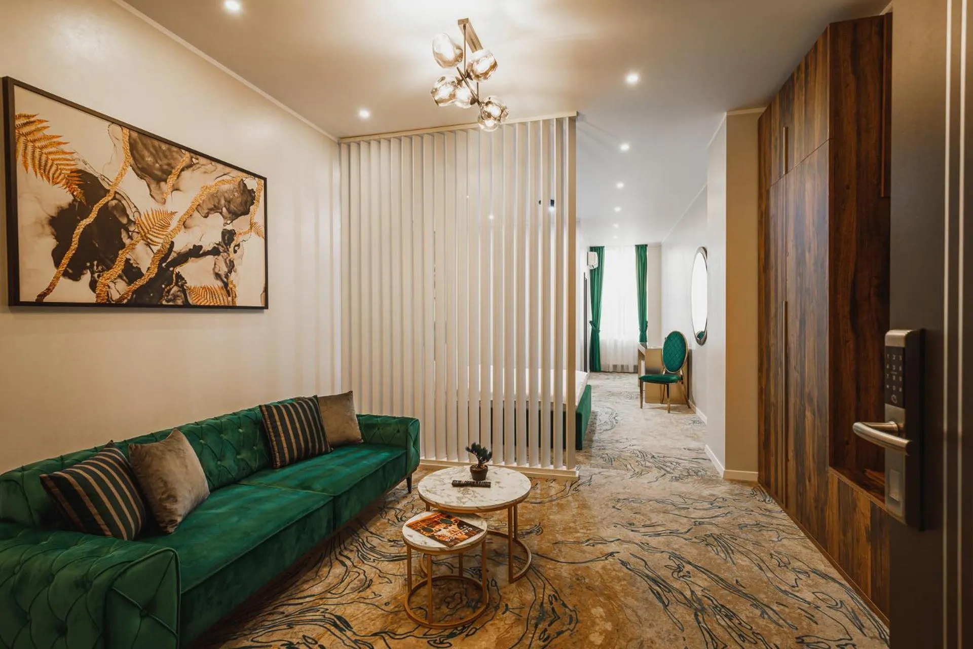 Living room in Motel Andra