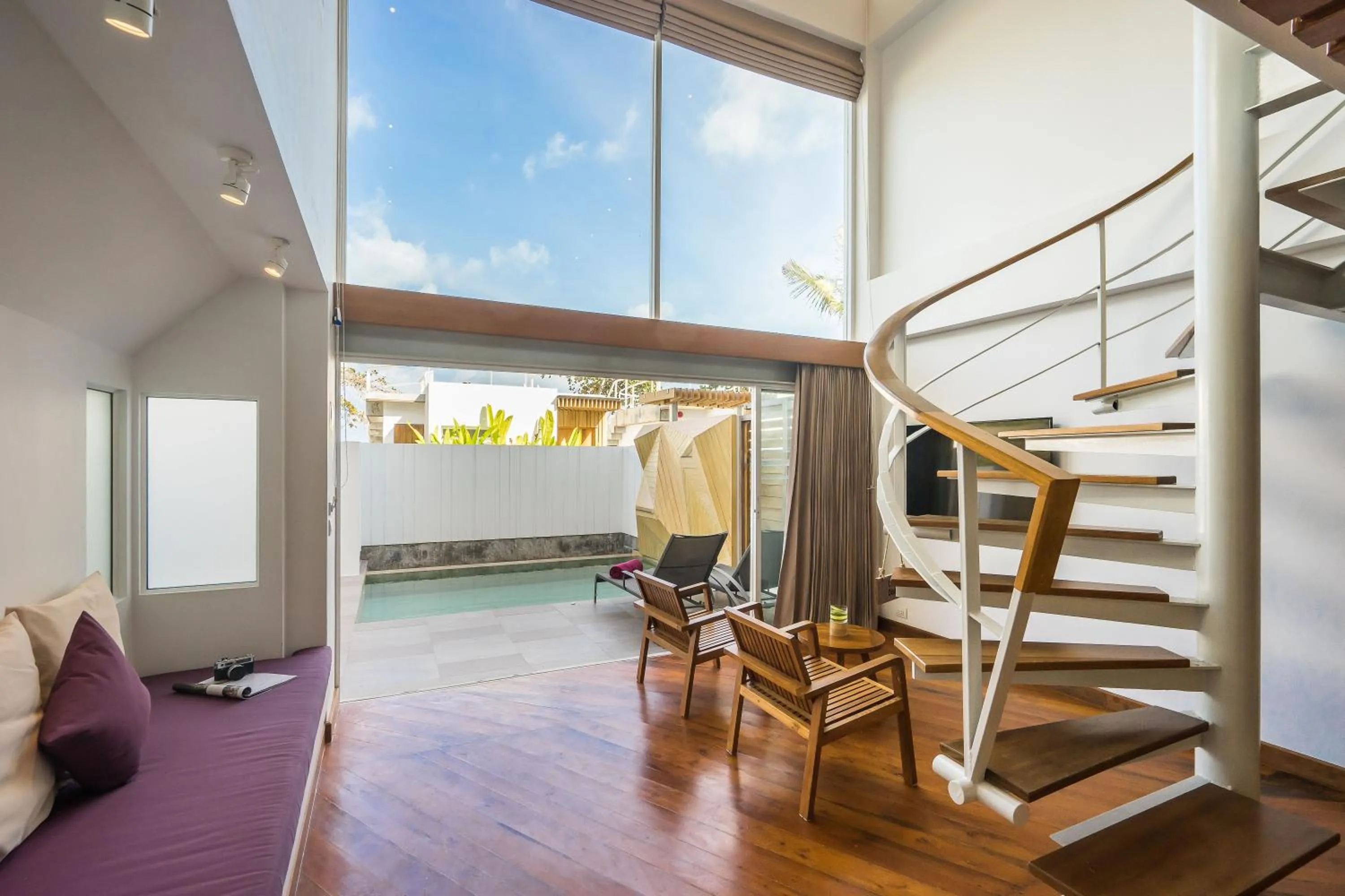 Seating area in White Sand Samui Resort