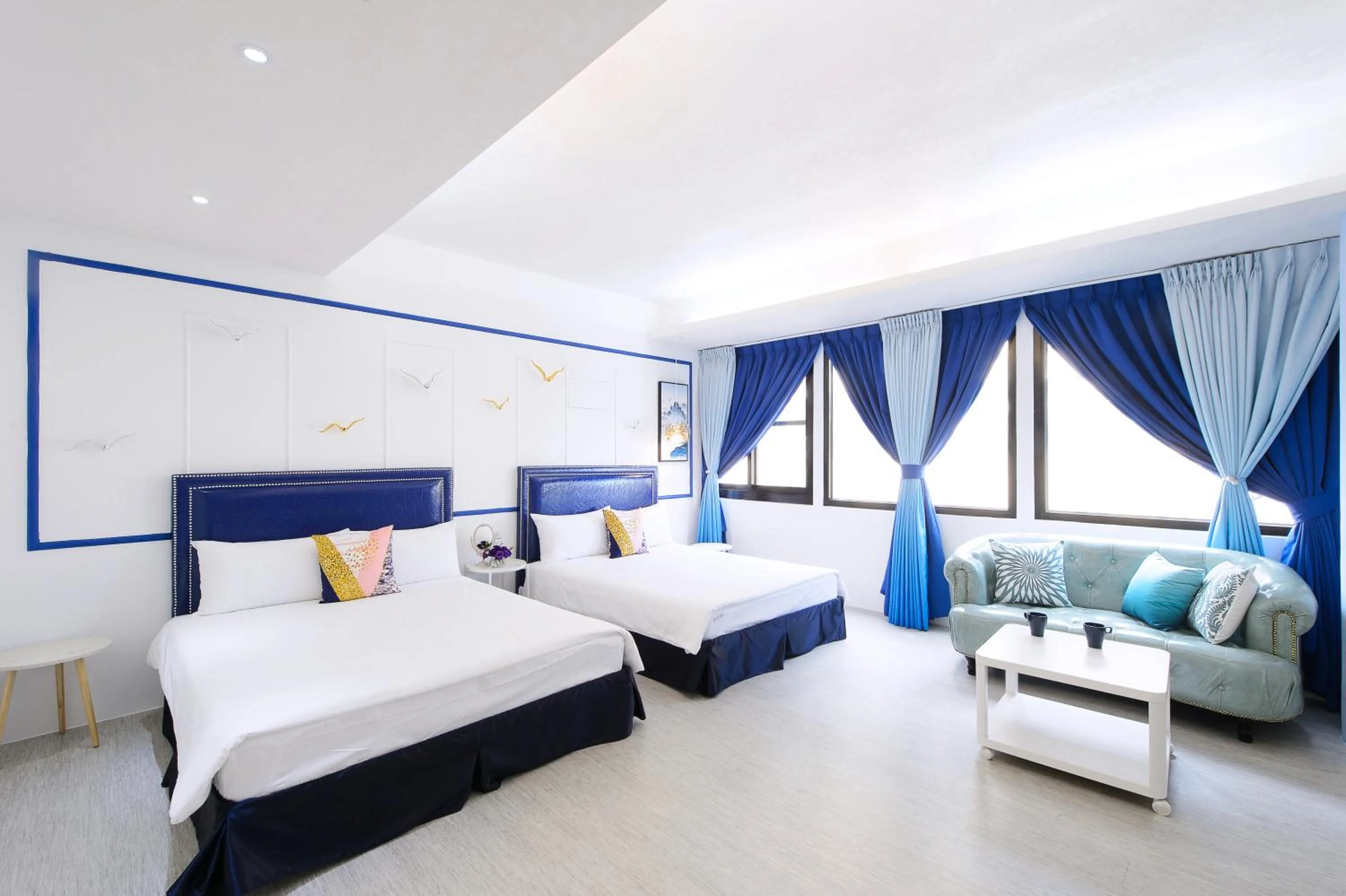 Decorative detail, Bed in Live in the Happiness