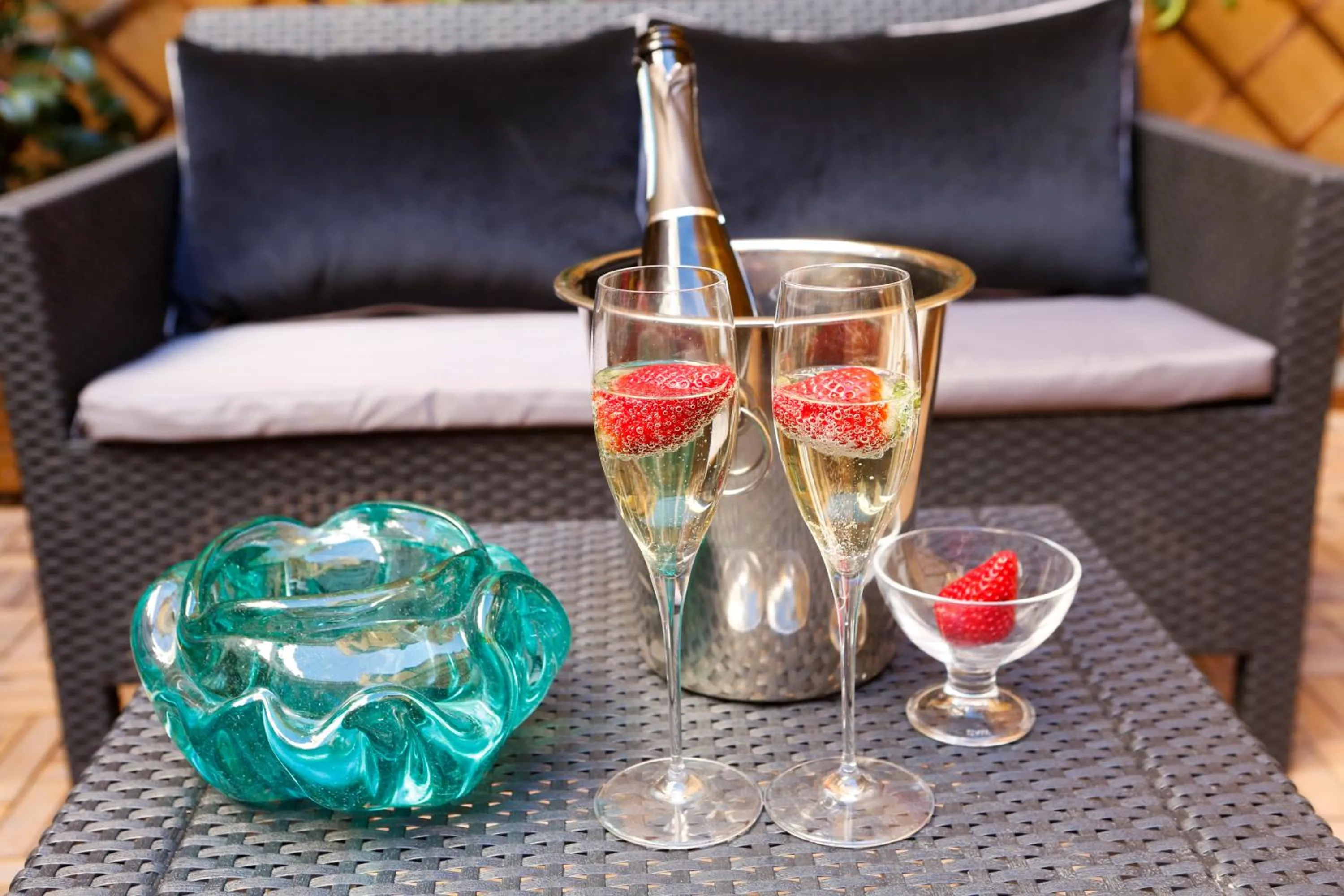 Balcony/Terrace in Saint B Boutique Hotel STB