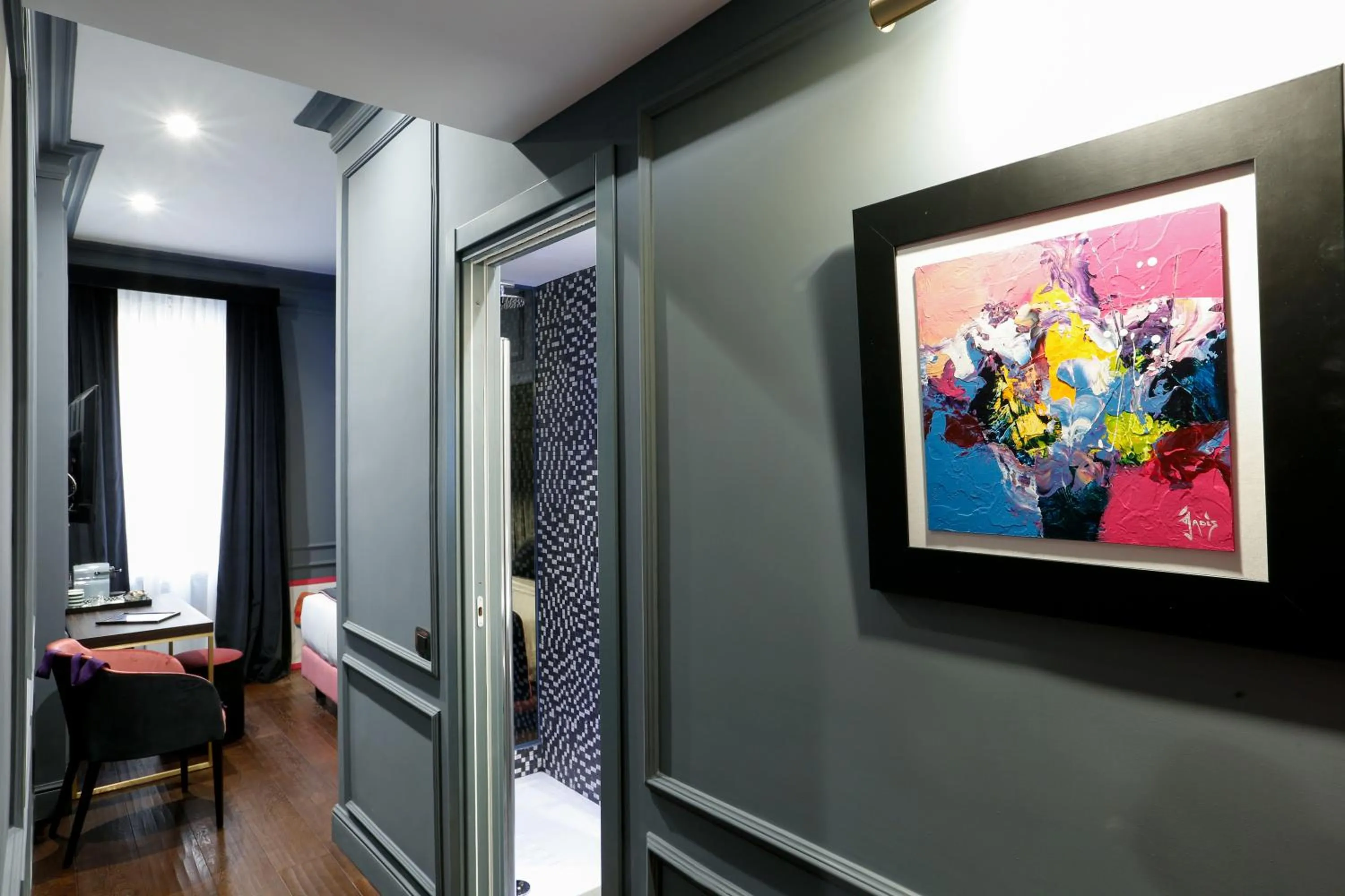 Shower in Saint B Boutique Hotel STB