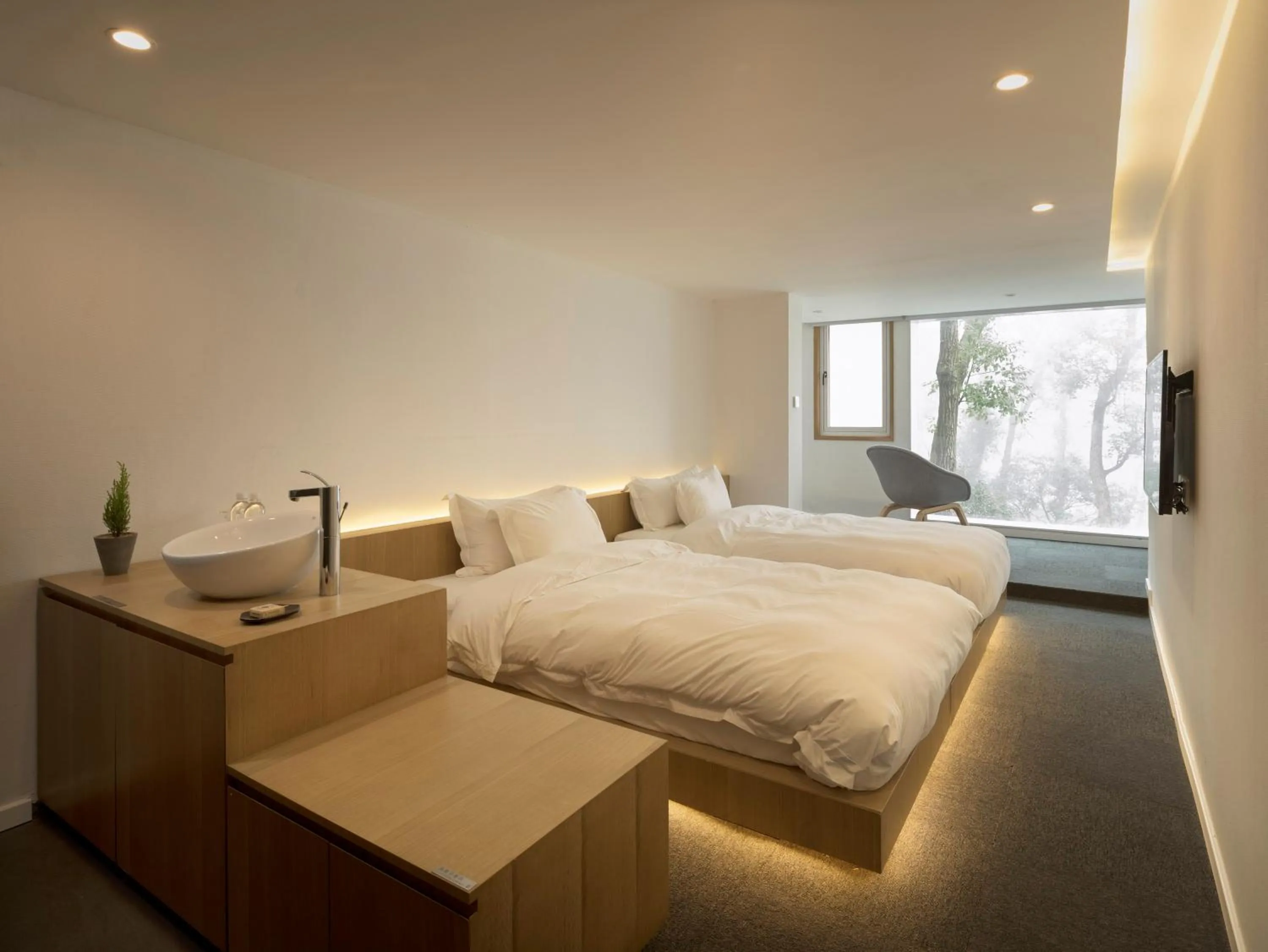 Bed in Aventree Hotel