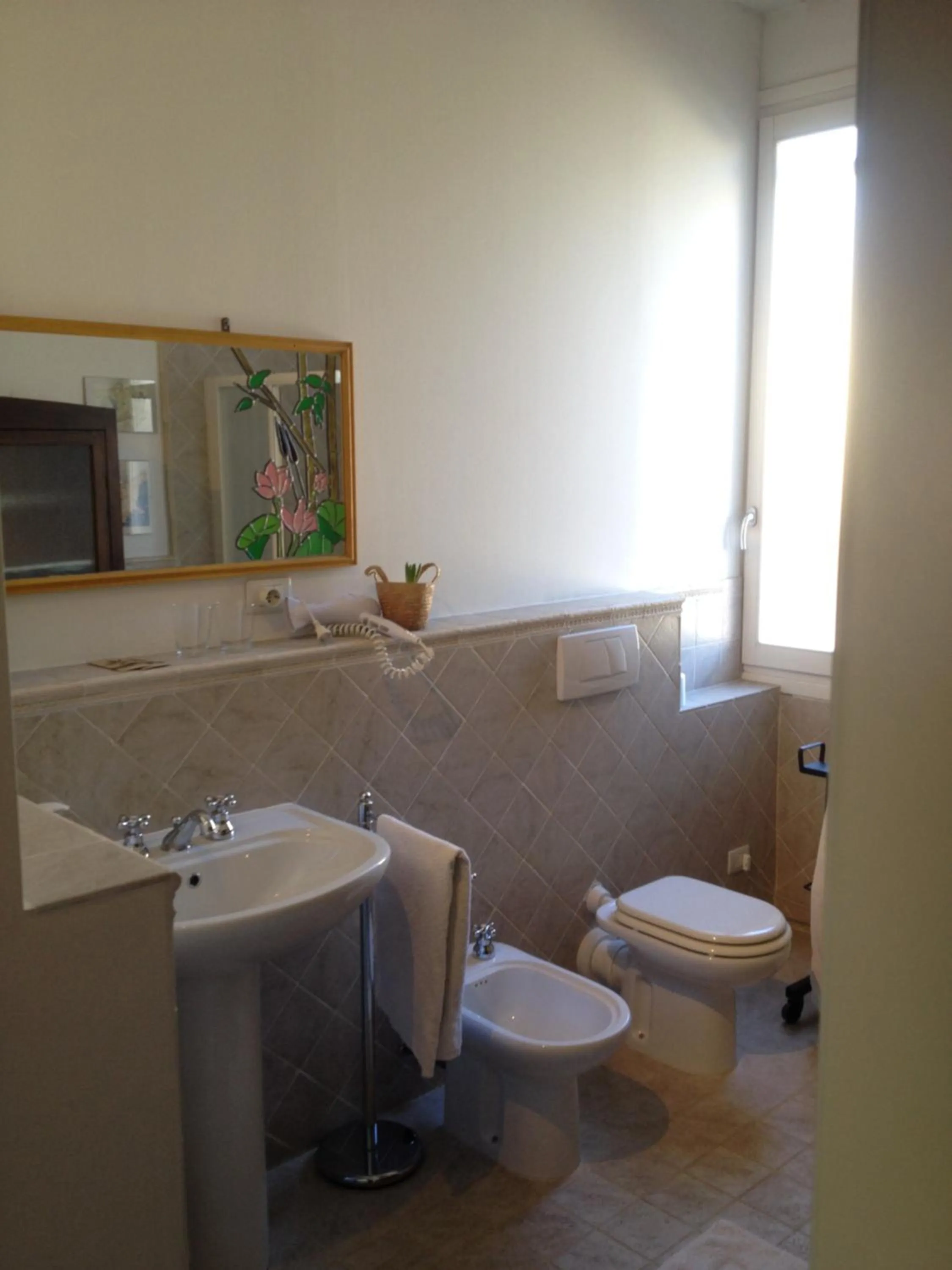 Bathroom in B&B Le Tortore