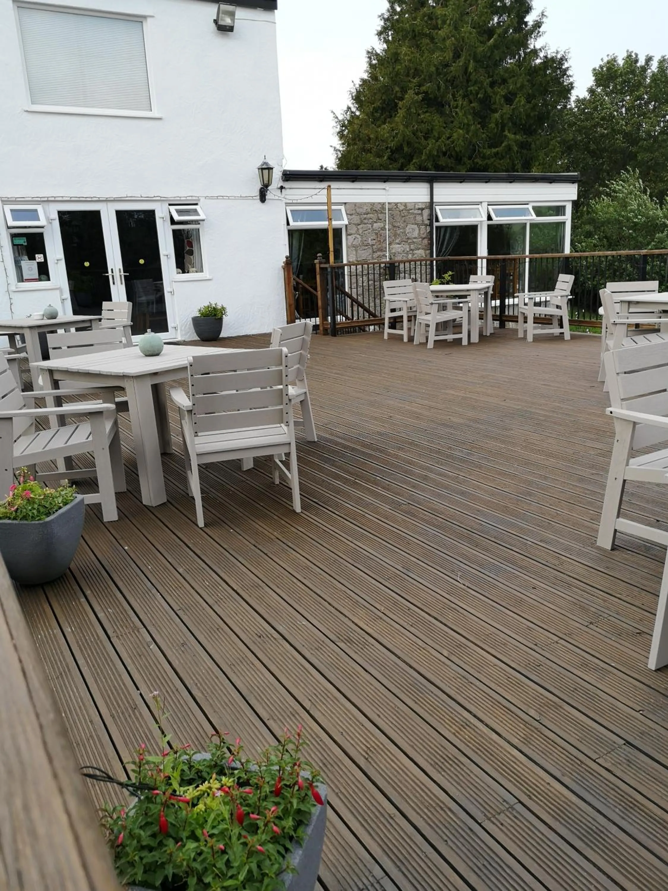 Patio in Y Giler Arms