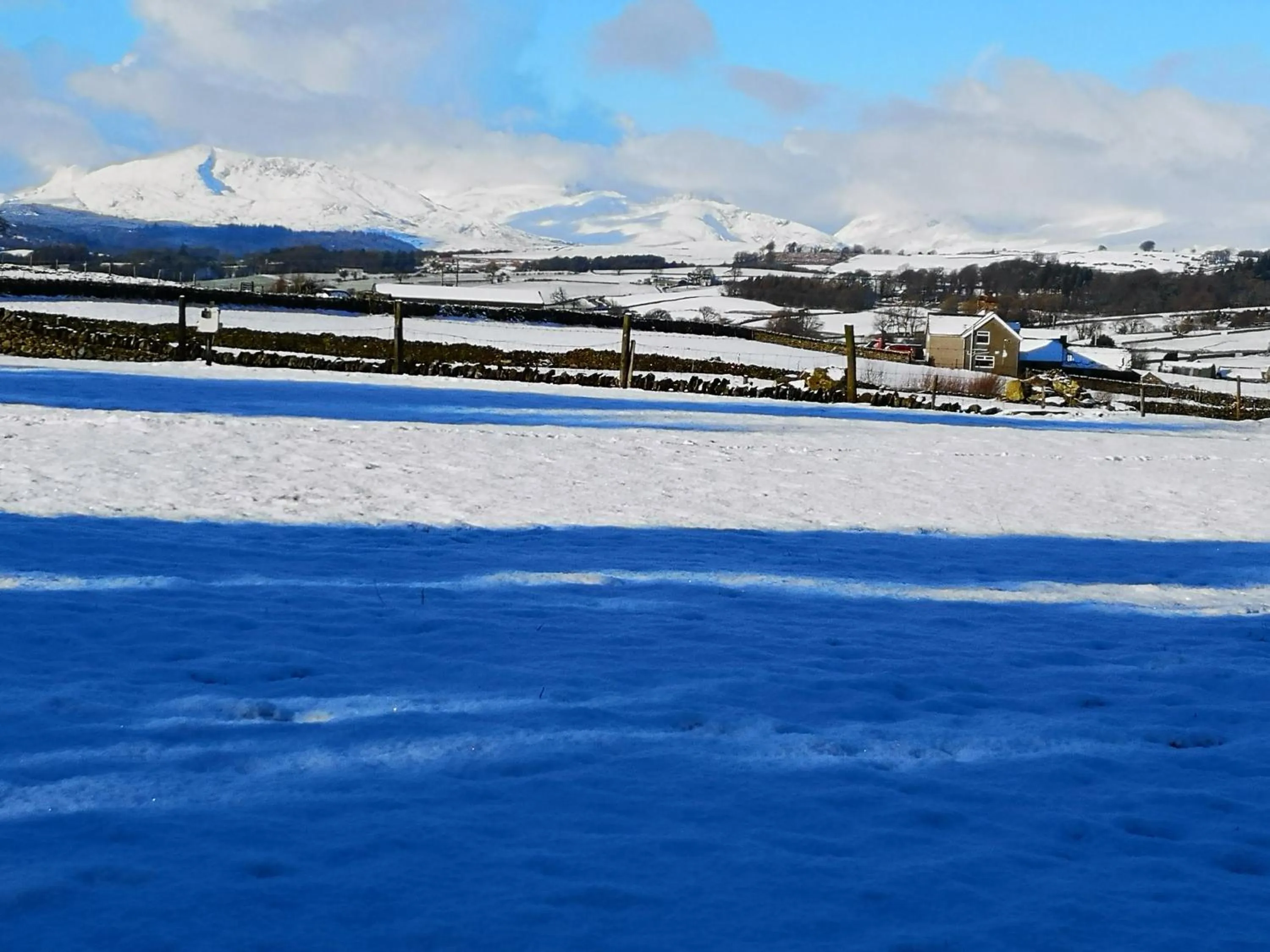 Winter in Y Giler Arms