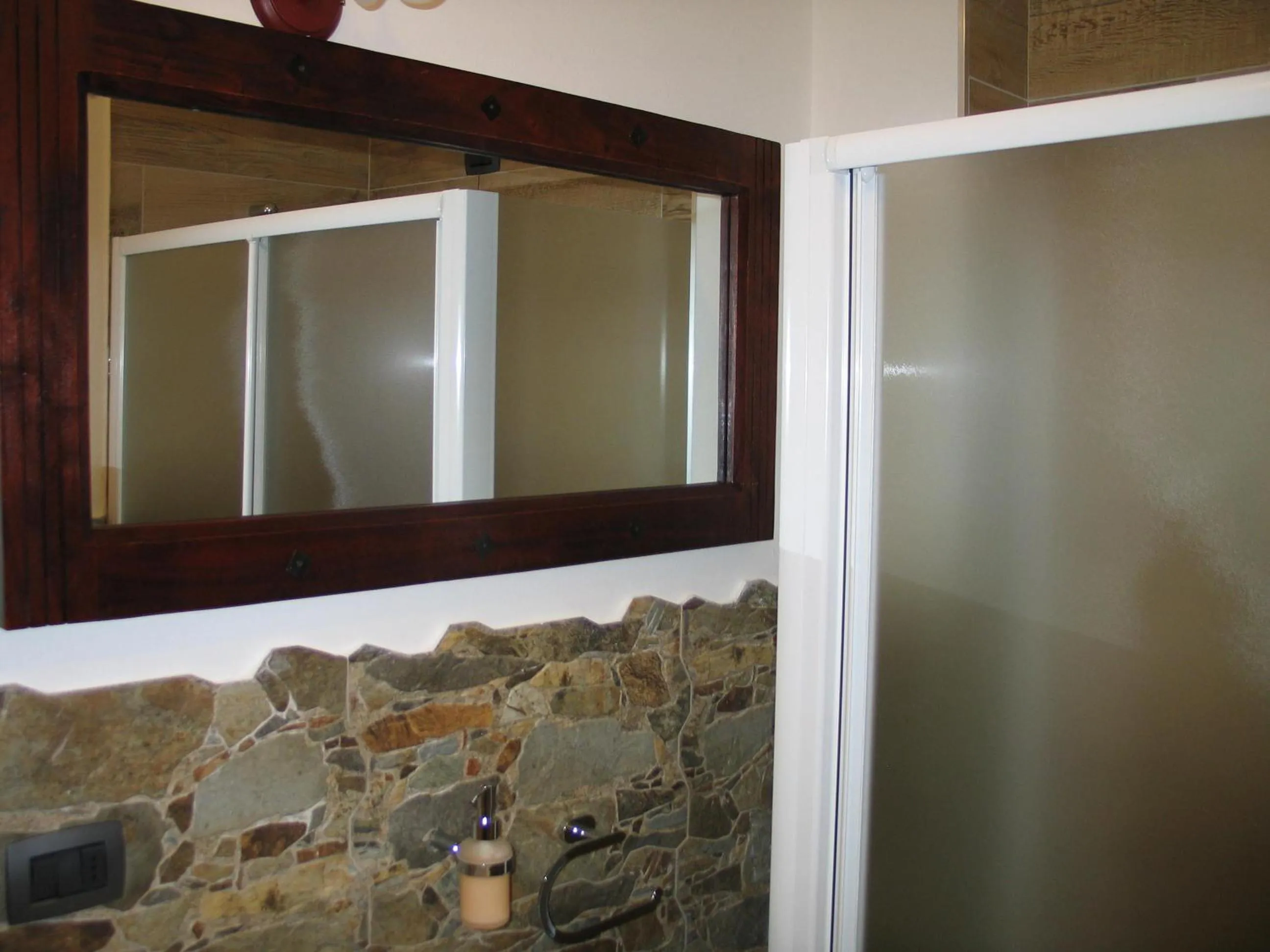 Bathroom in B & B Le Riue