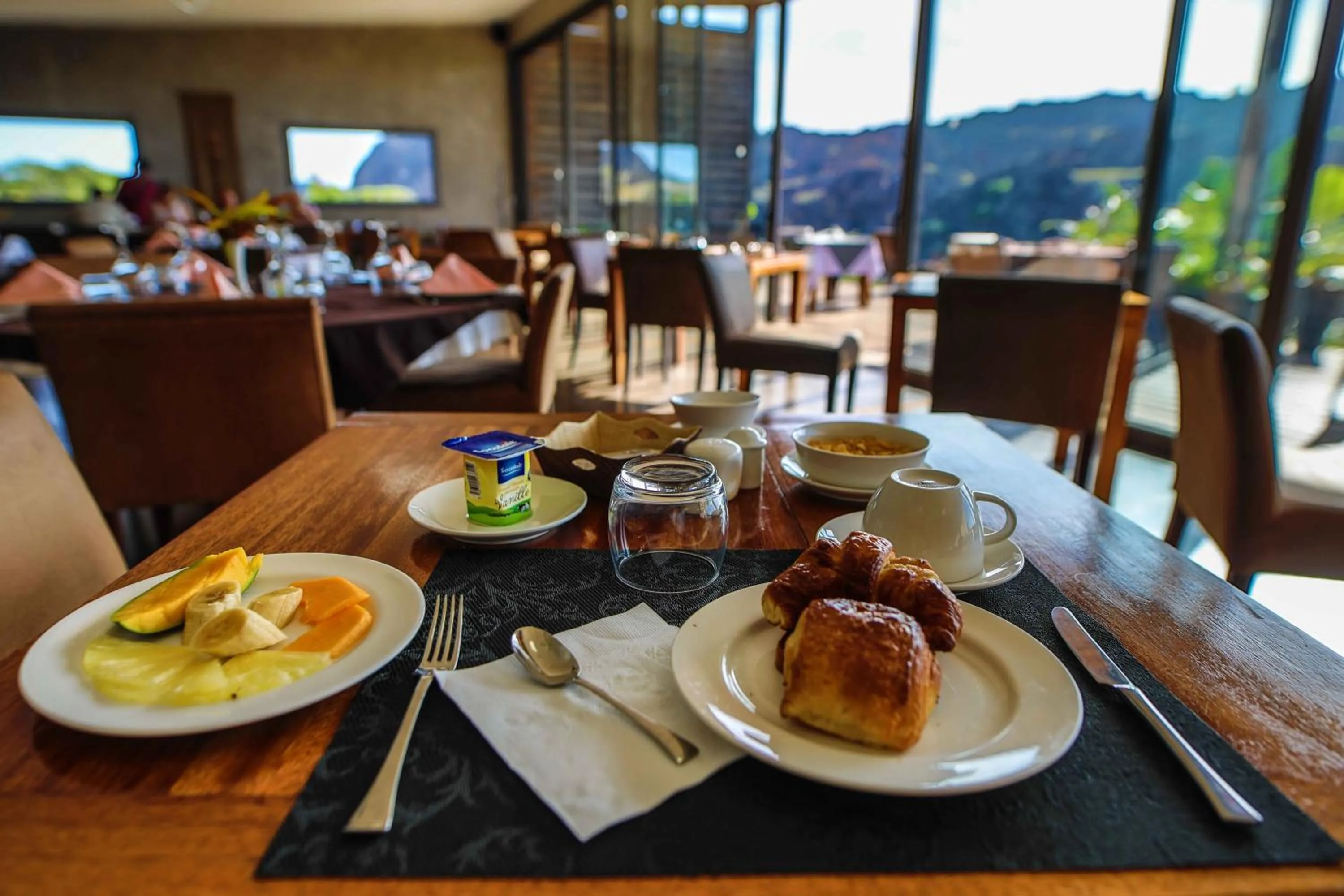 Breakfast in Isalo Rock Lodge