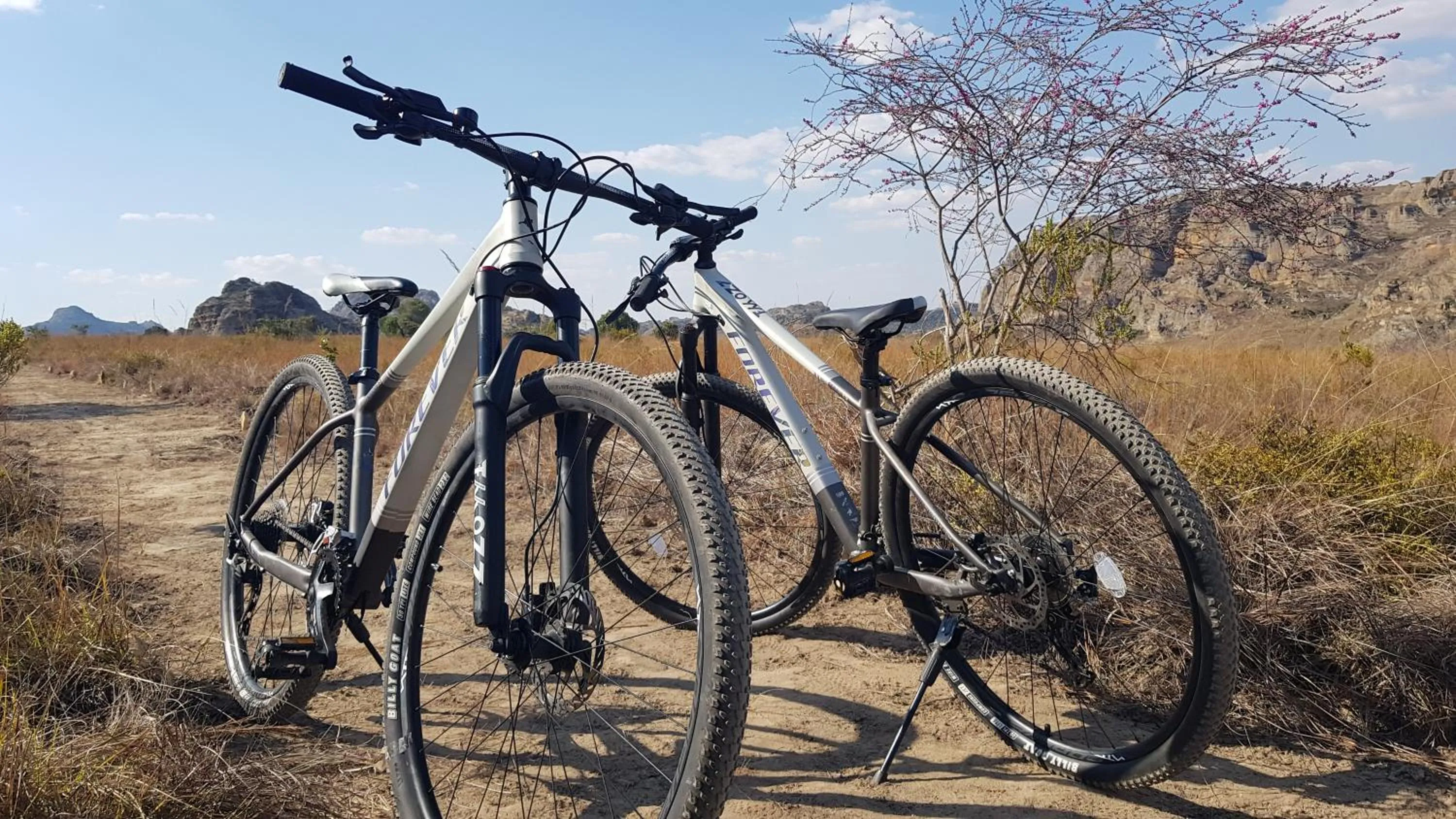 Cycling in Isalo Rock Lodge