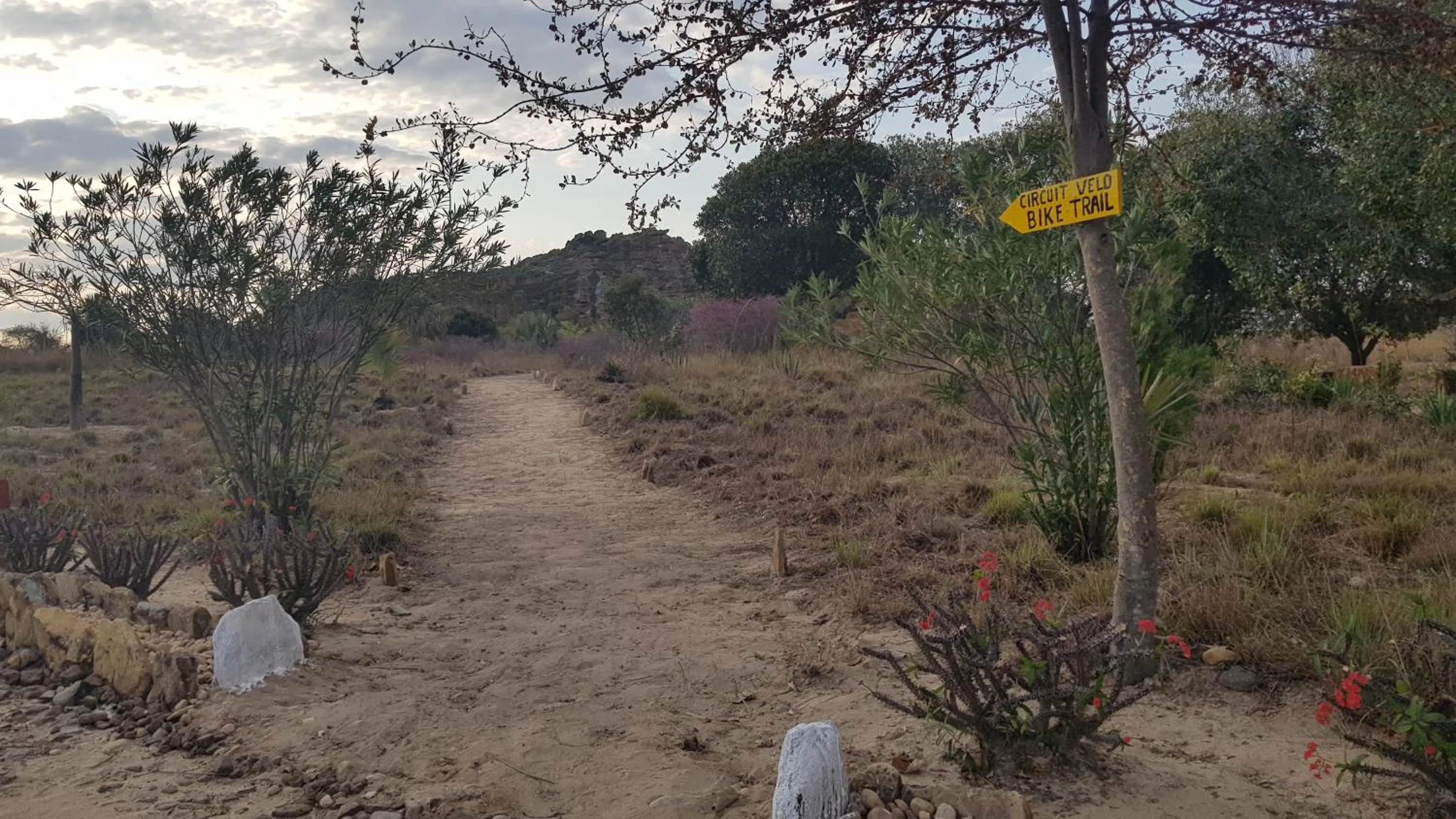 Cycling in Isalo Rock Lodge
