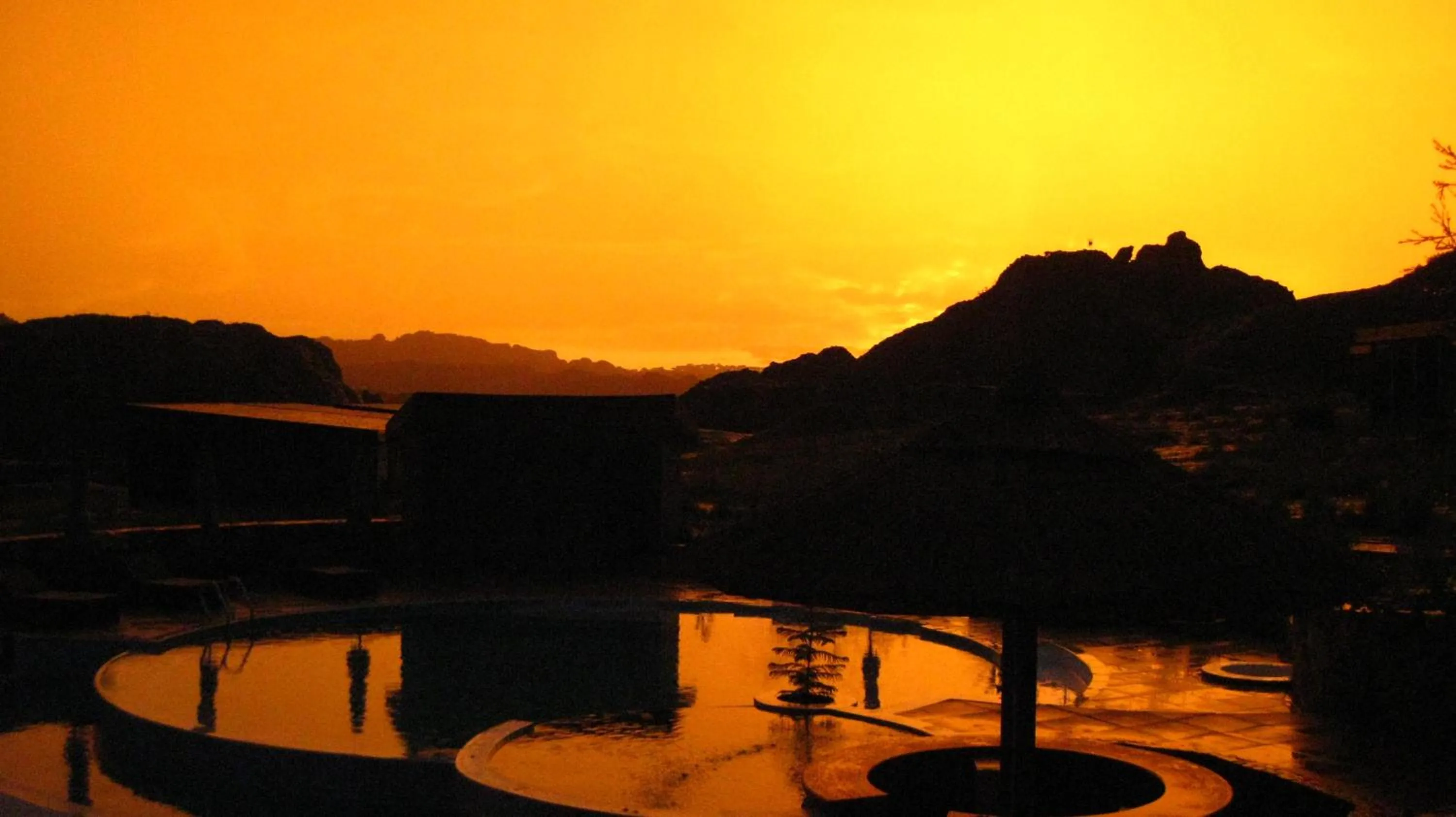 Swimming pool in Isalo Rock Lodge