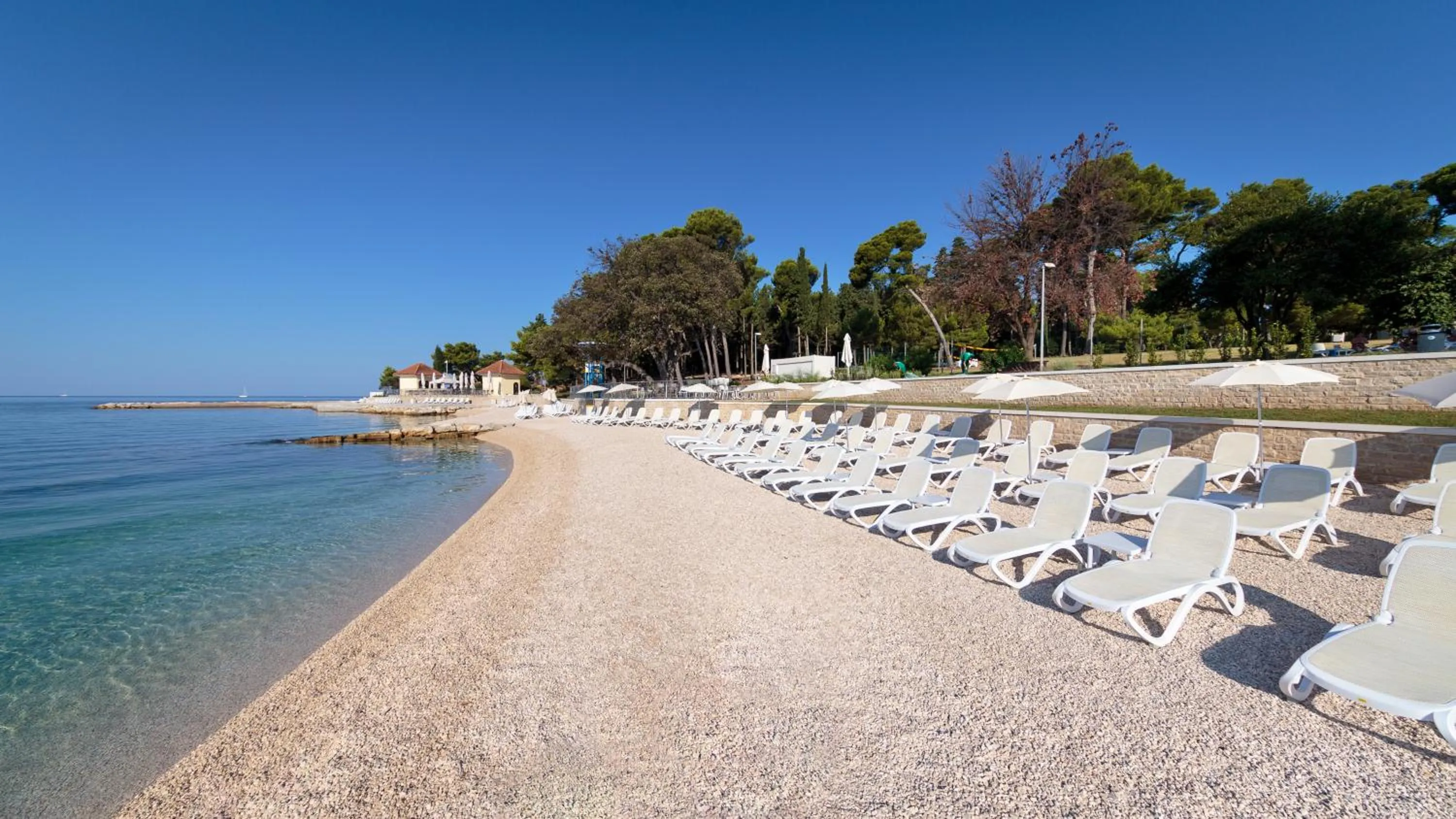 Beach in Maistra Select Island Hotel Katarina