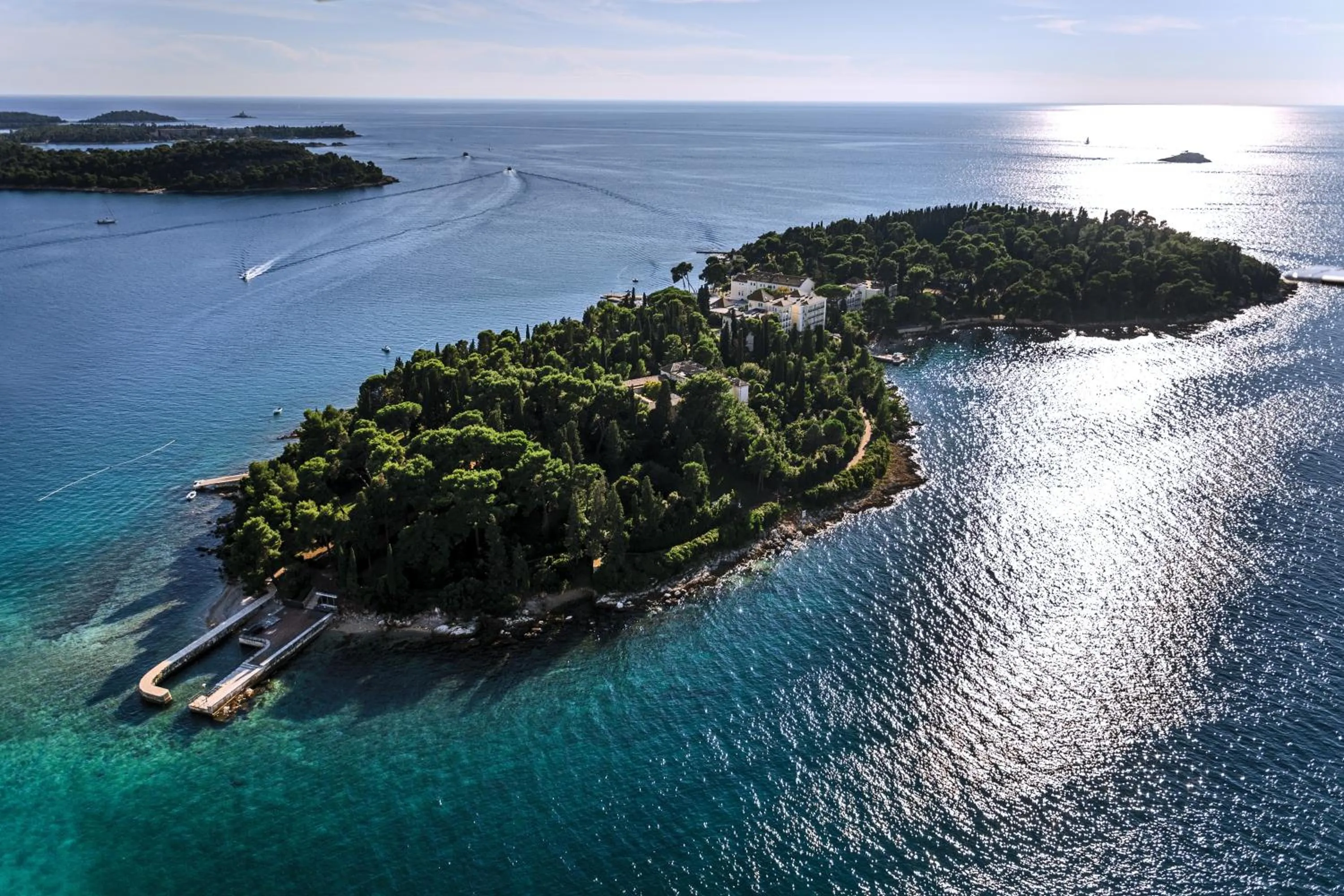 Bird's eye view in Maistra Select Island Hotel Katarina