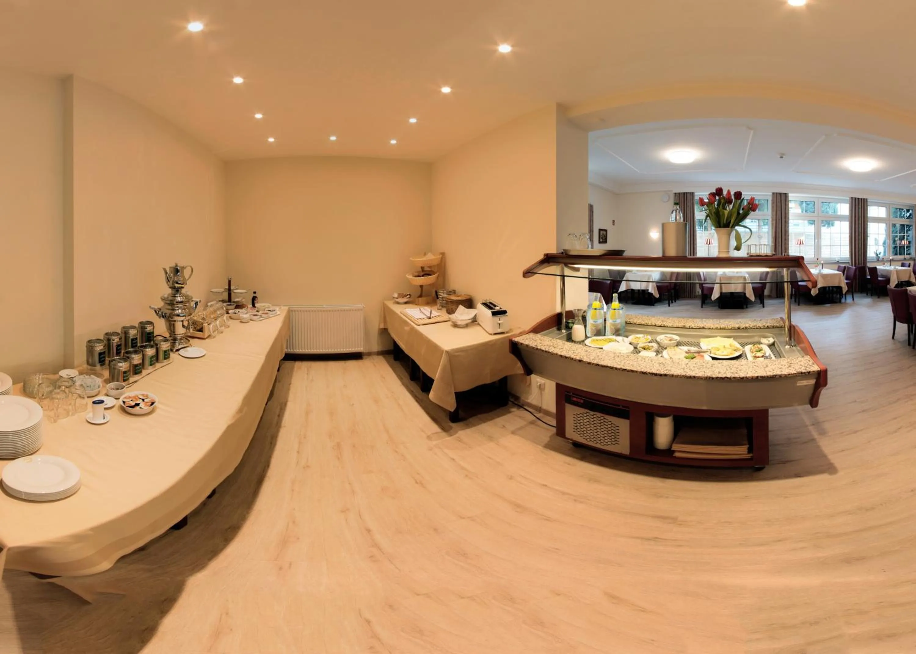 Dining area in Hotel Heldt