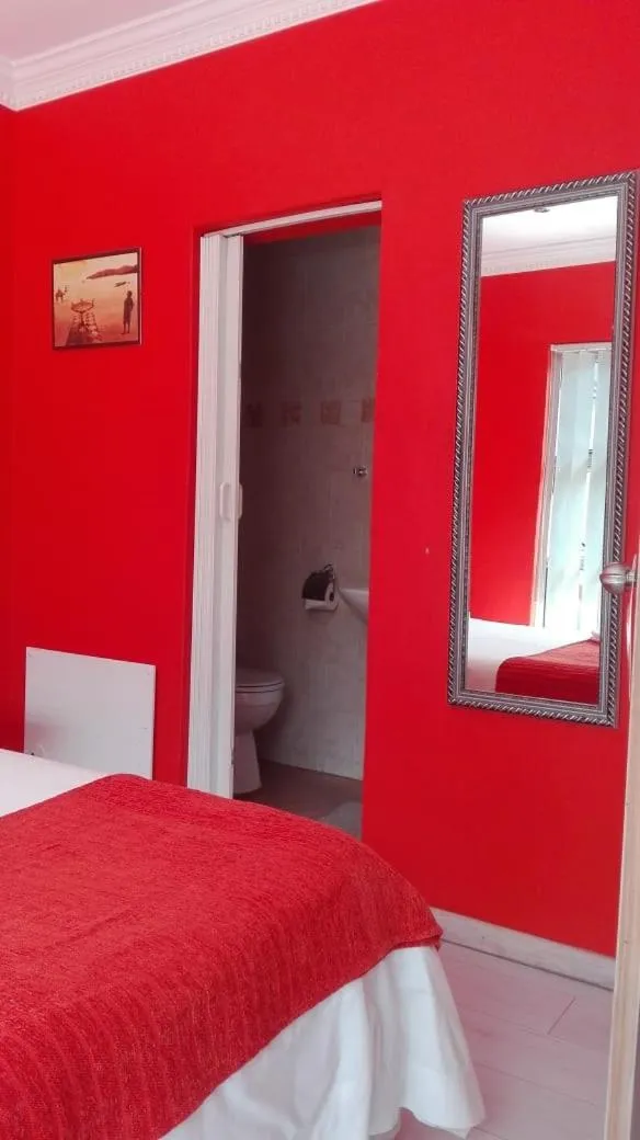 Bed in Beulahland Guesthouse