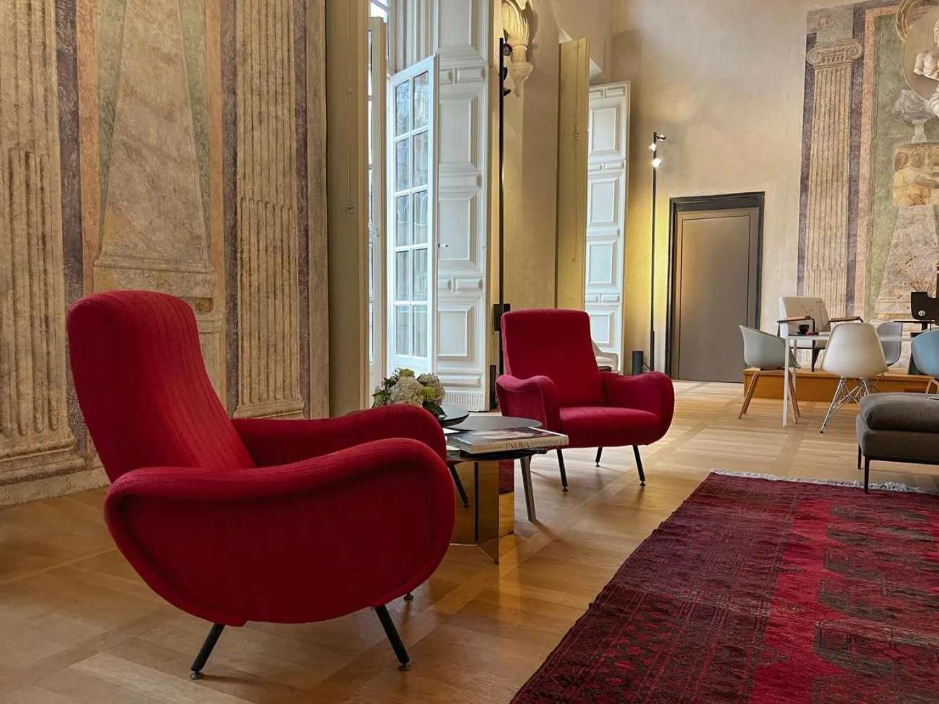 Seating area in Hotel Palazzo Grillo