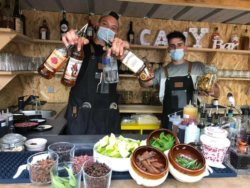 Lounge or bar in Les chambres de Lily