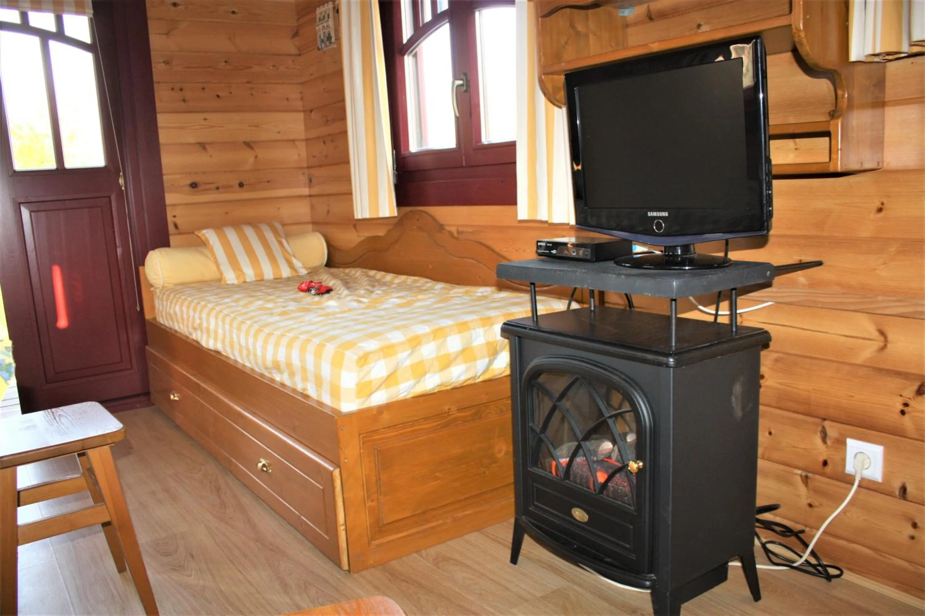 Bed in La Gypsy Caravan