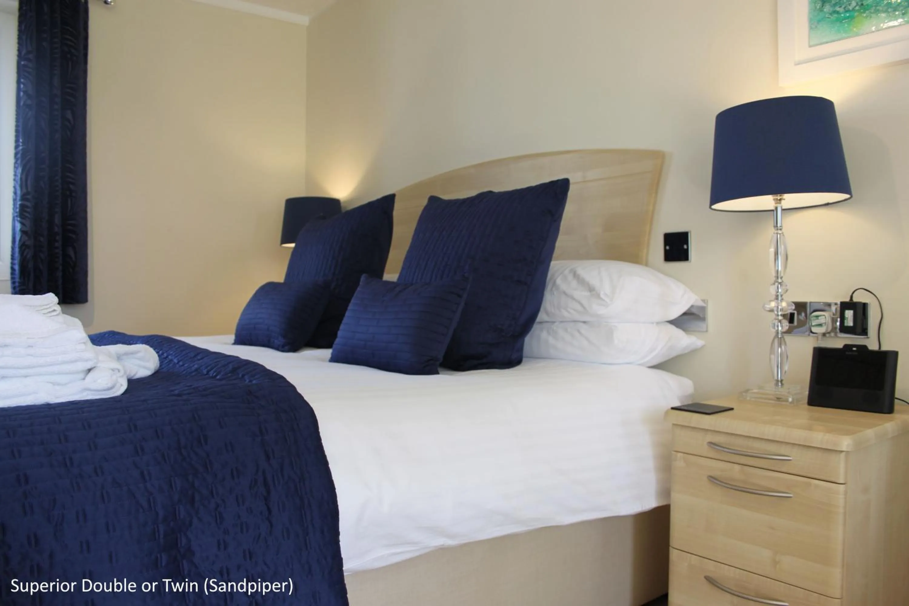 Bed in The Old Quay House