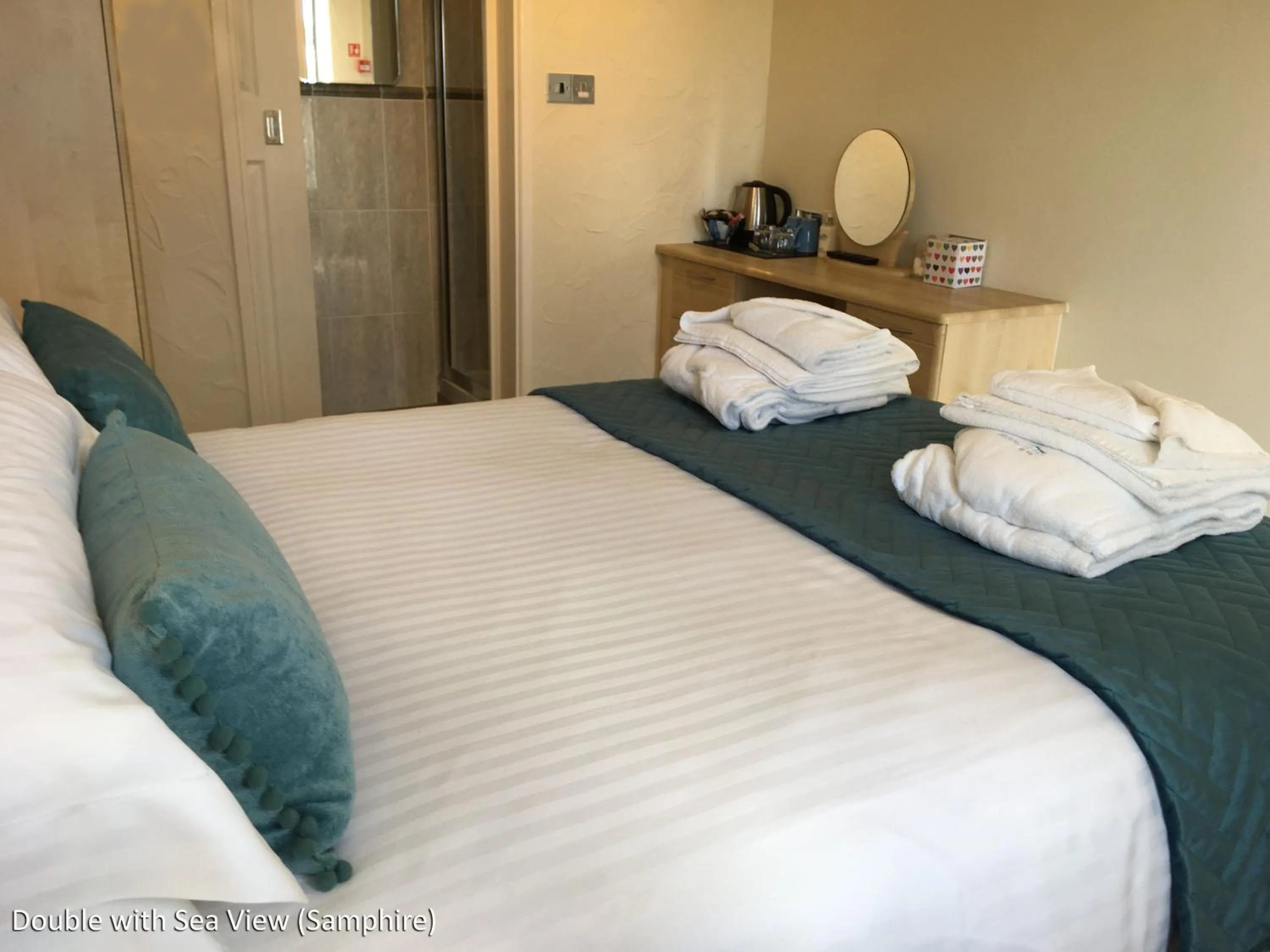 Bedroom, Bed in The Old Quay House