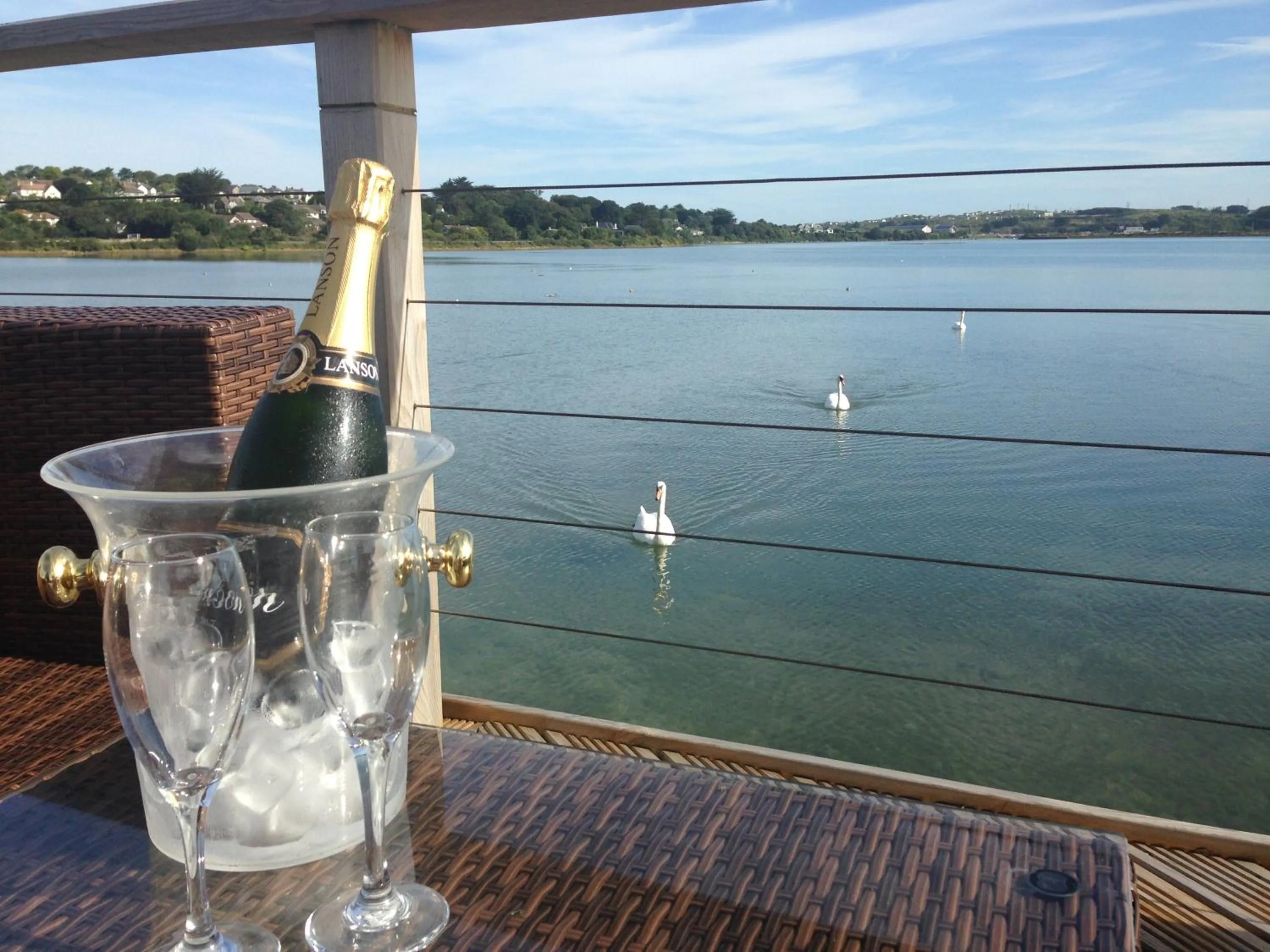 Sea view in The Old Quay House