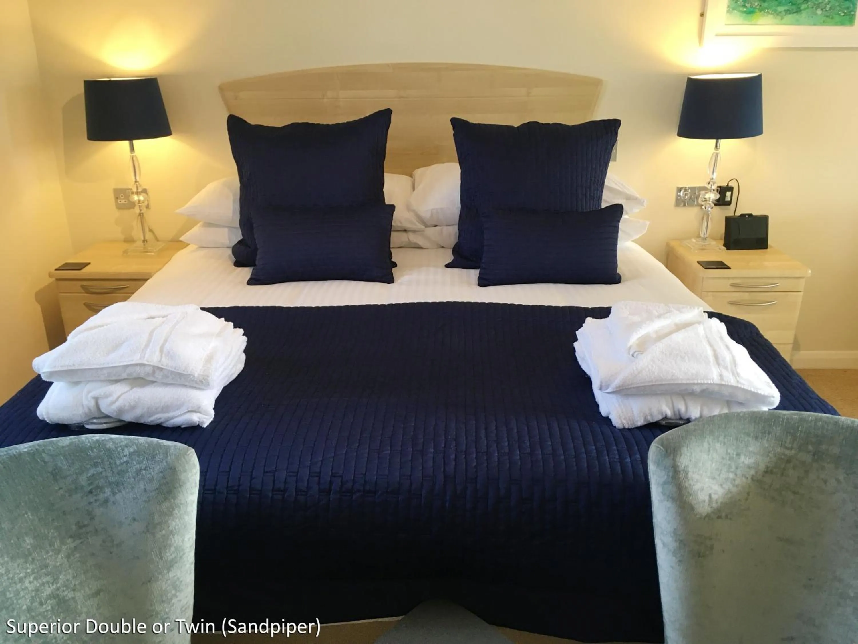 Bed in The Old Quay House