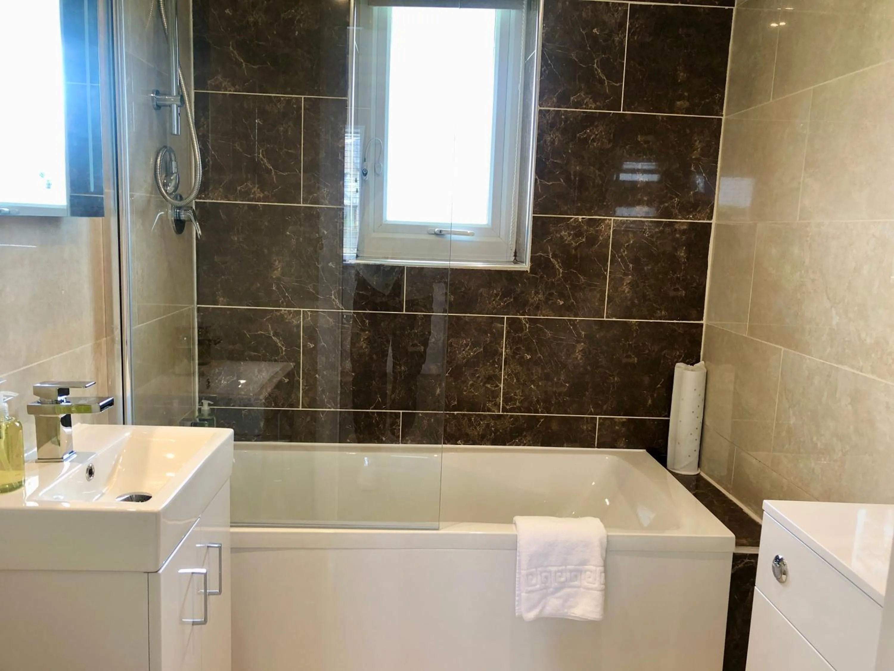 Bathroom in The Old Quay House