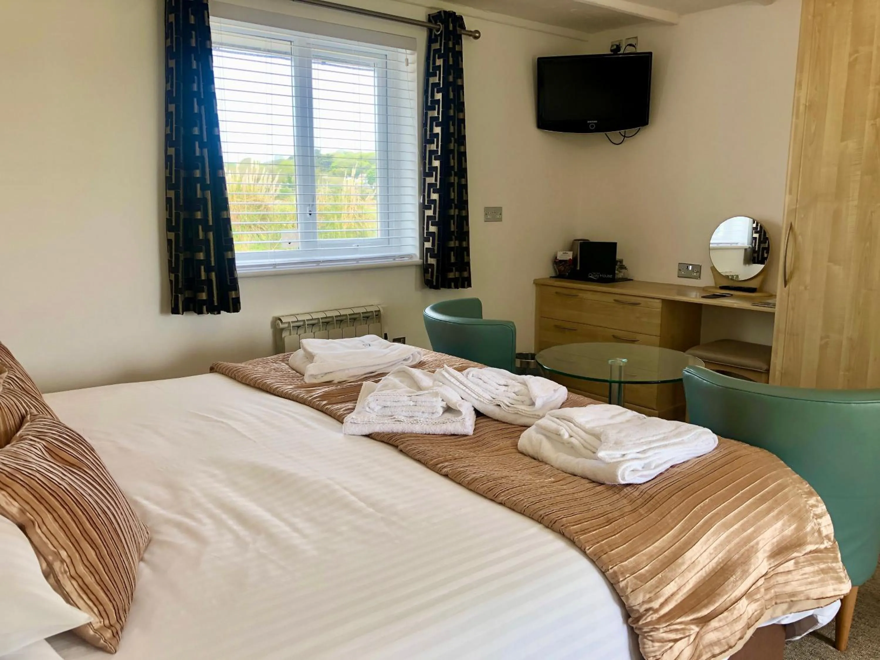 Bedroom, Bed in The Old Quay House
