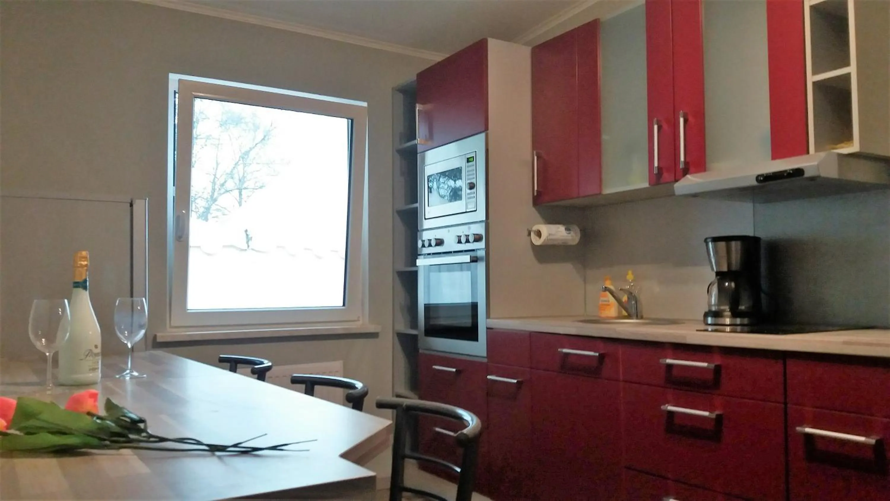 Kitchen or kitchenette in Ferienpark Tannenbruchsee