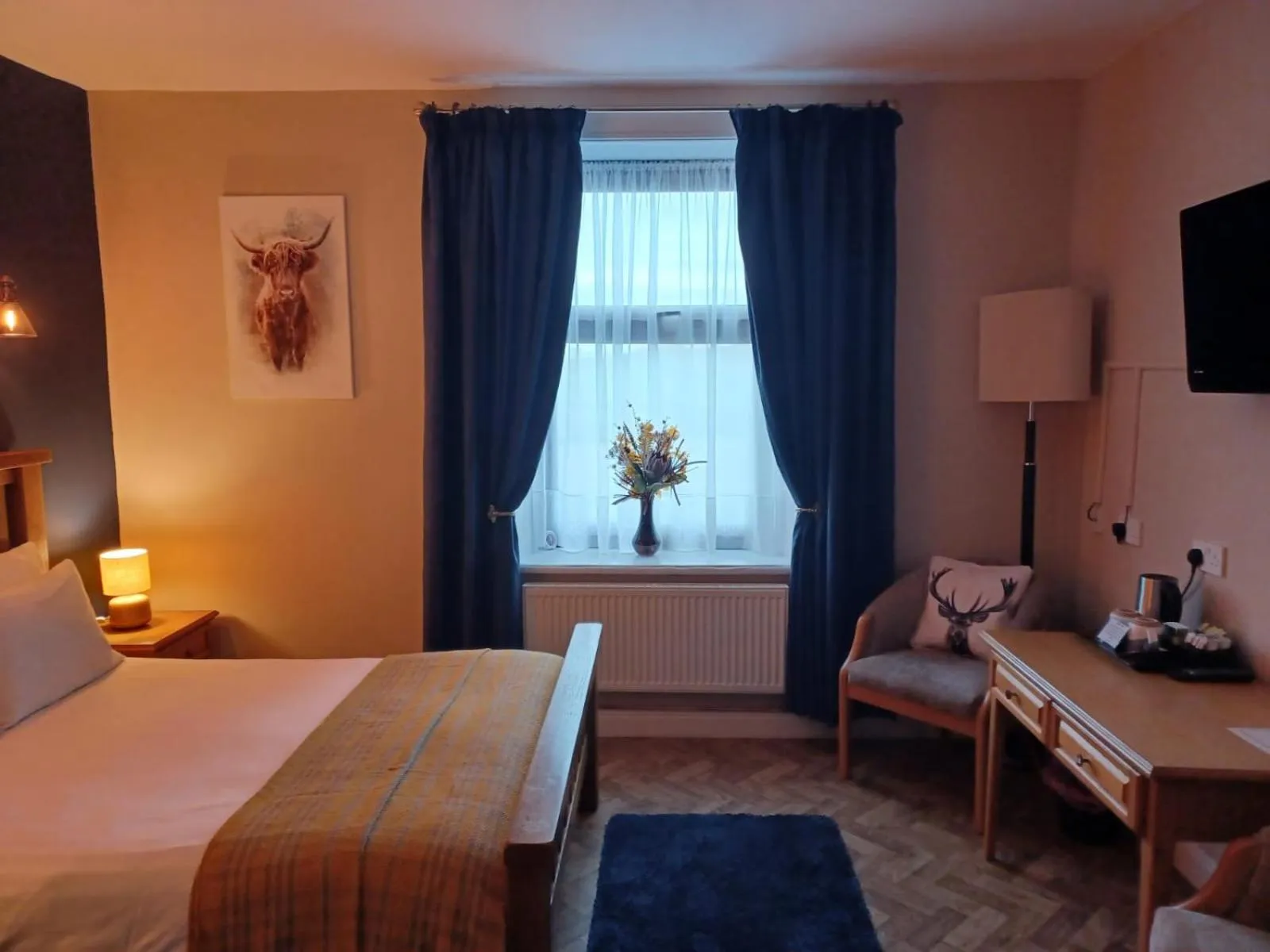 Bed in The Renishaw Rooms